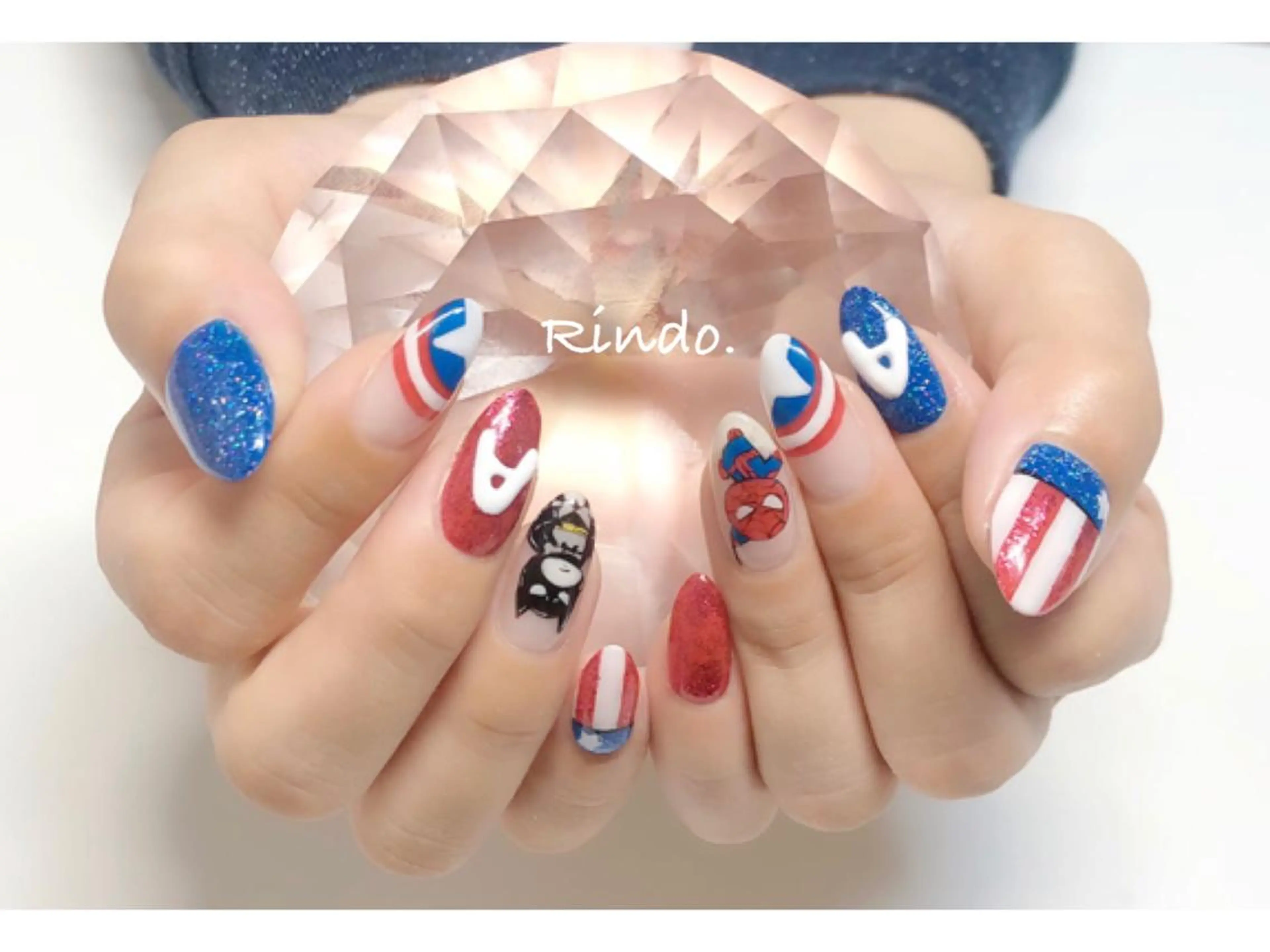 【ハードジェルオフ込み】アートし放題❁120分の写真