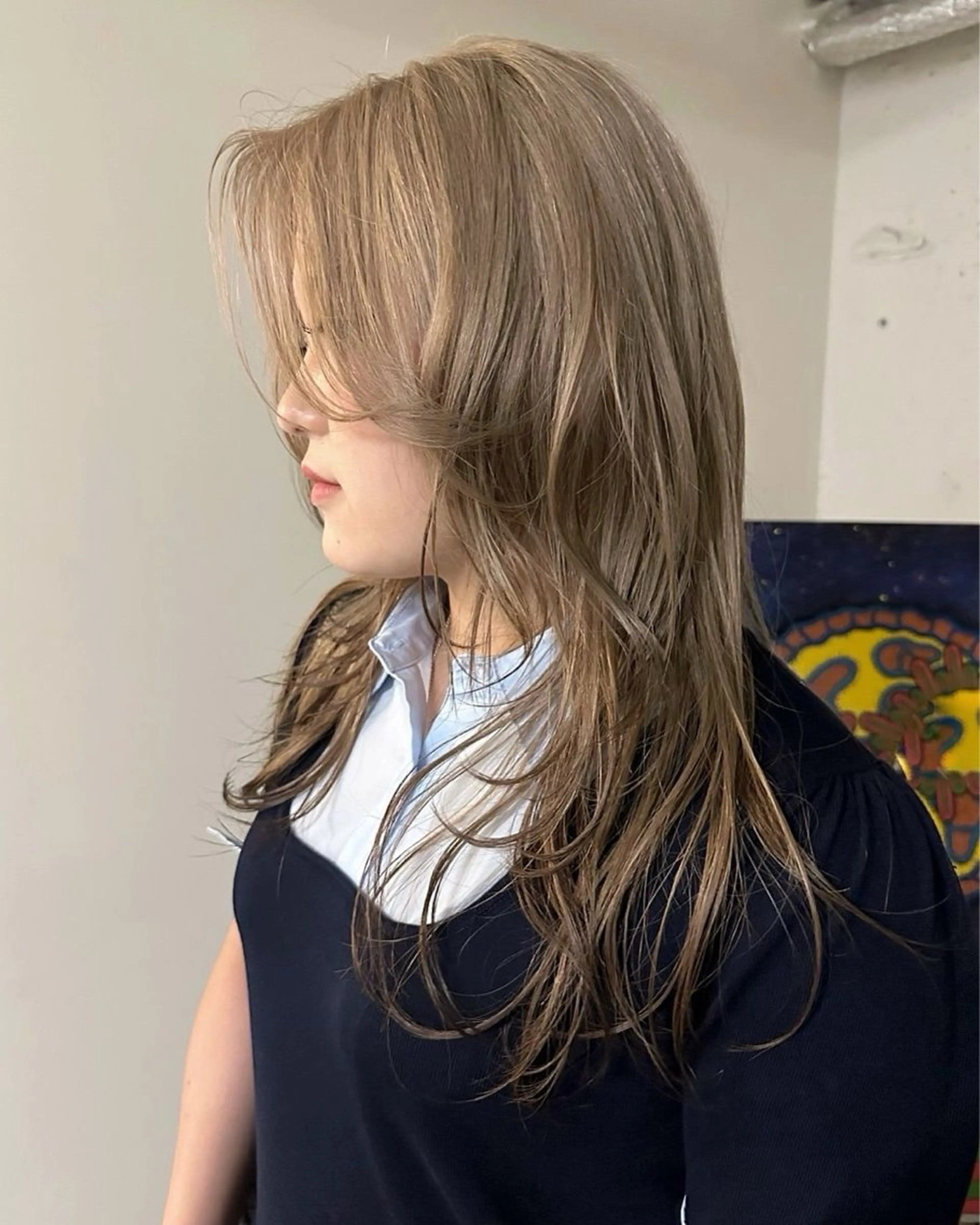 カラー ヘアカラー ALBUM銀座店所属・池袋ブリーチ特化🎀 あやか🎀のヘアスタイル