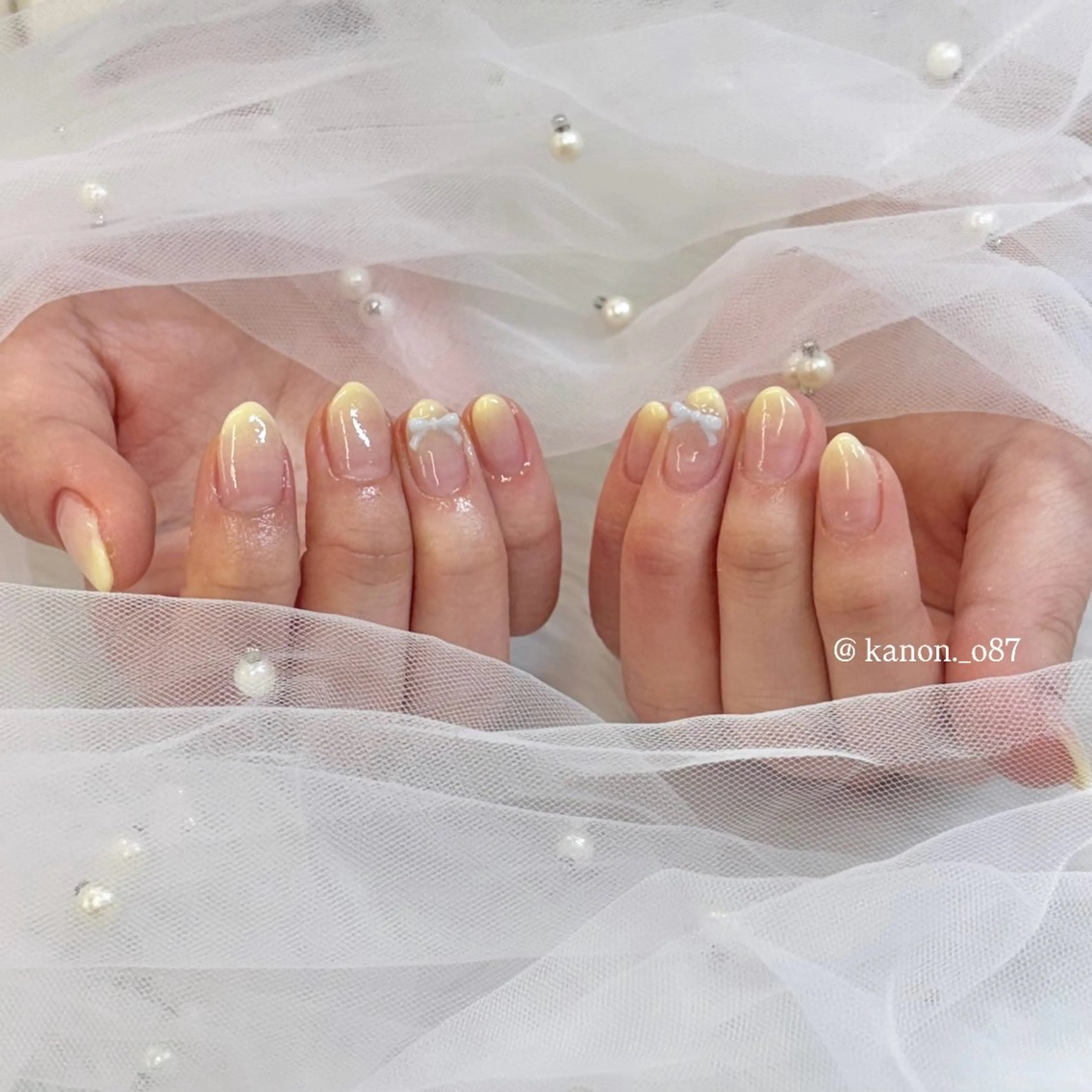 ネイル ハンドネイル Kanon❁ꔛ /パラジェルのネイルデザイン