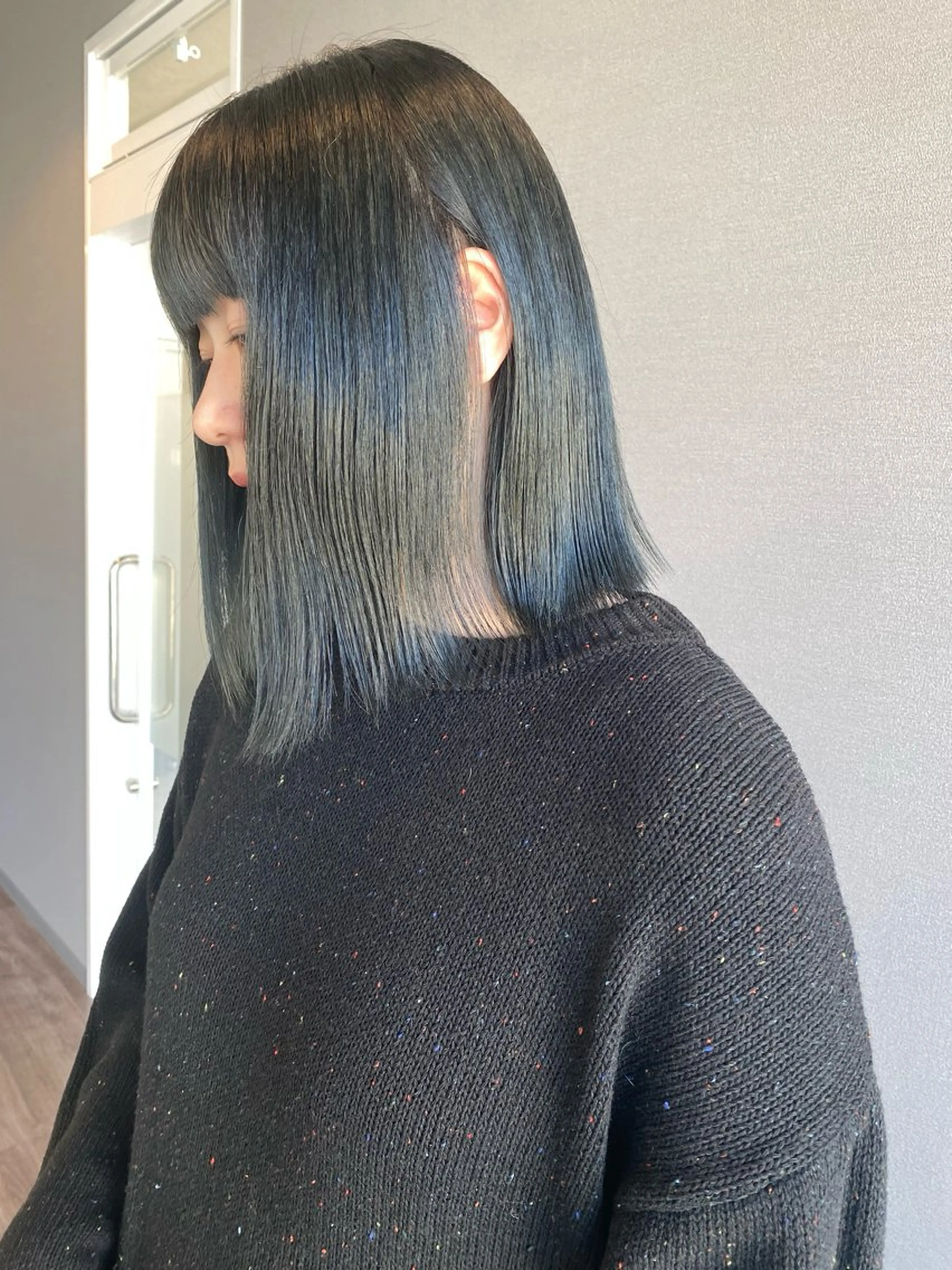 セミロング カラー カット ヘアカラー トリートメント 似合わせカラーパーマ 🌿kitin米川のヘアスタイル