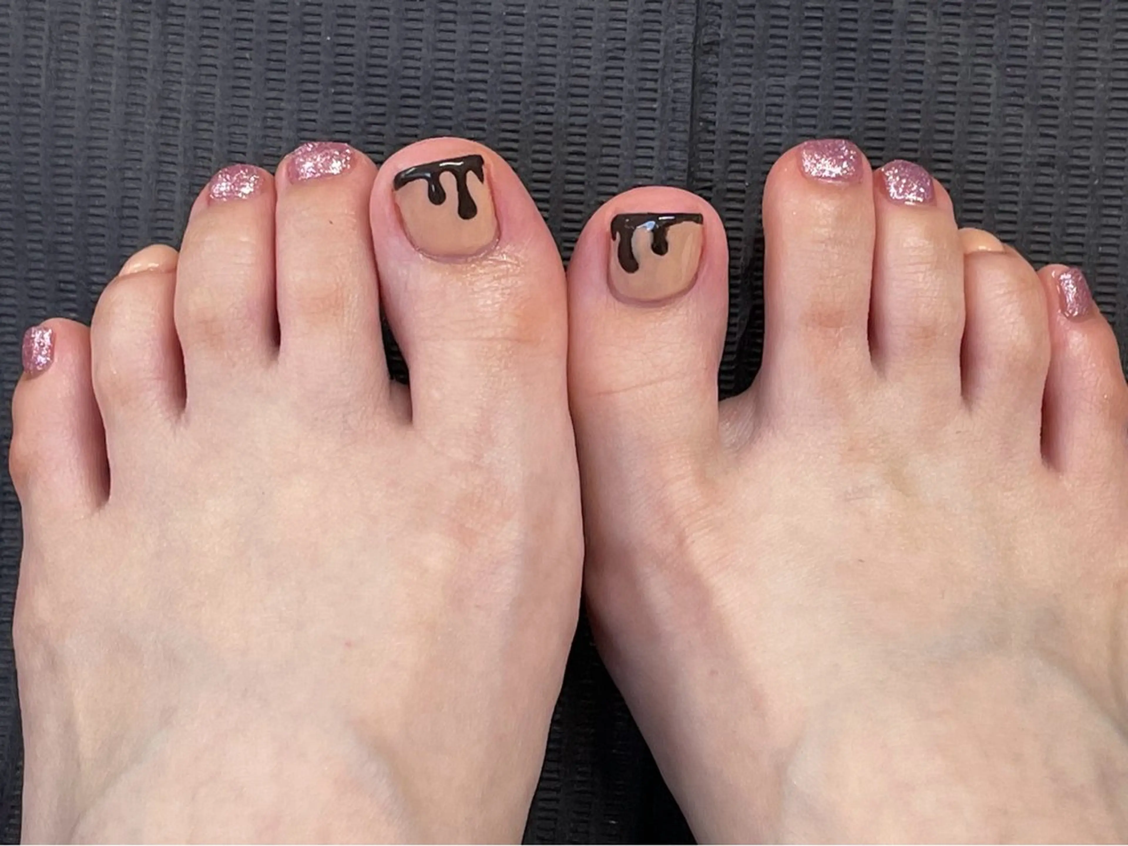 ネイル フットネイル フットネイル Halo Nail/ 【Jr.】/Abeのネイルデザイン