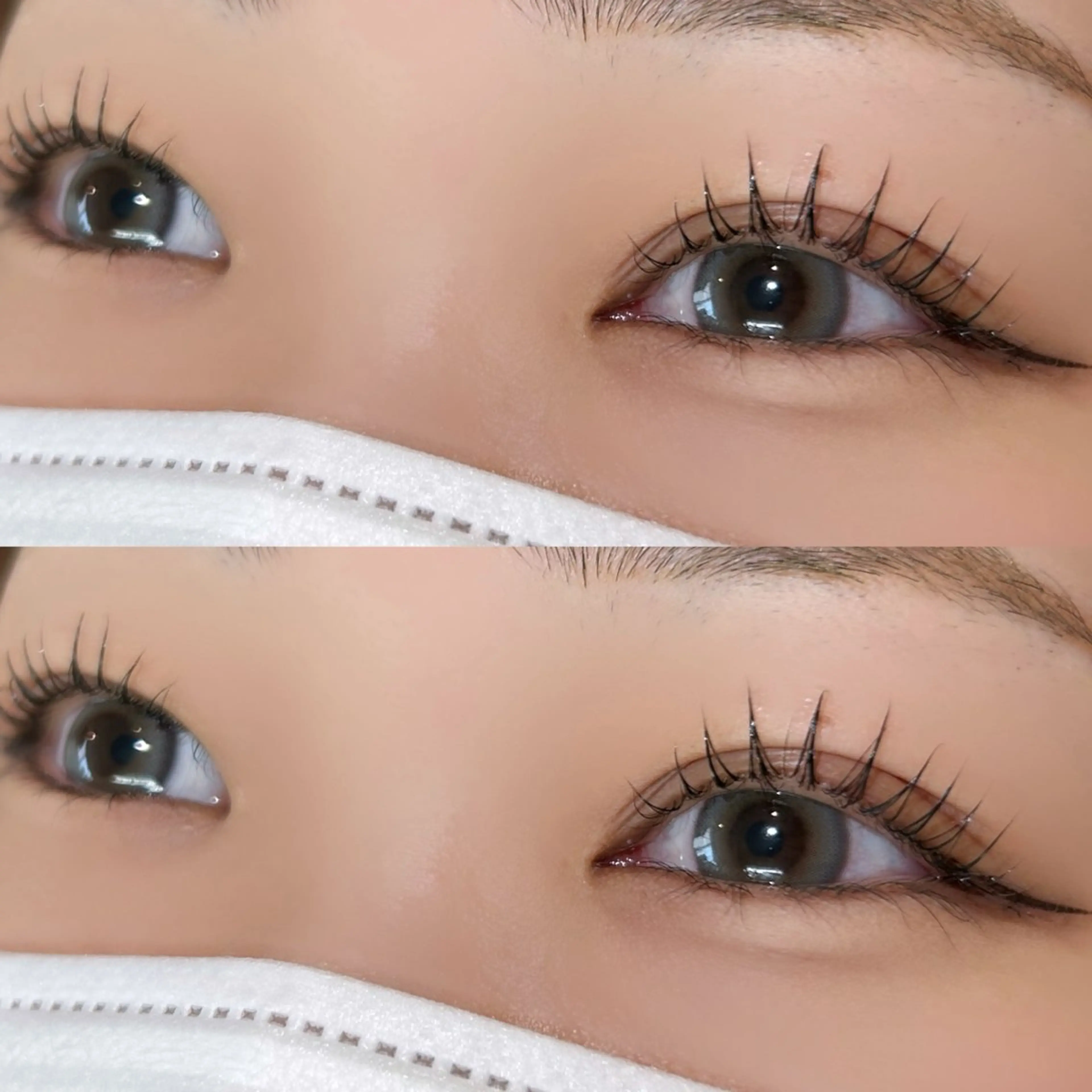 【垢抜け目元に！】🩷パリジェンヌ➕💜美眉アイブロウWAXの写真