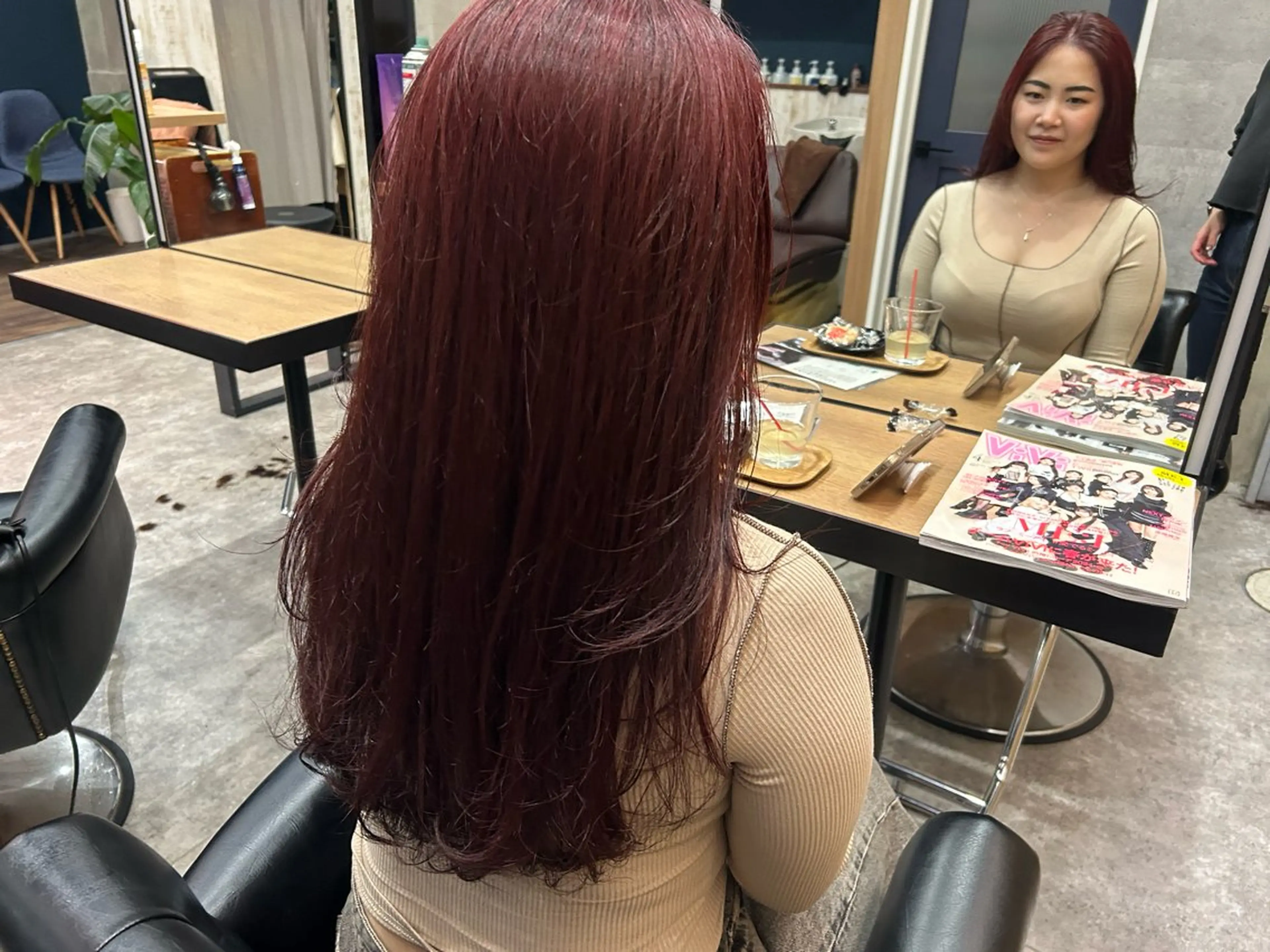 ロング カラー ケアカラー 柔らかカラー🥛 mayucoのヘアスタイル