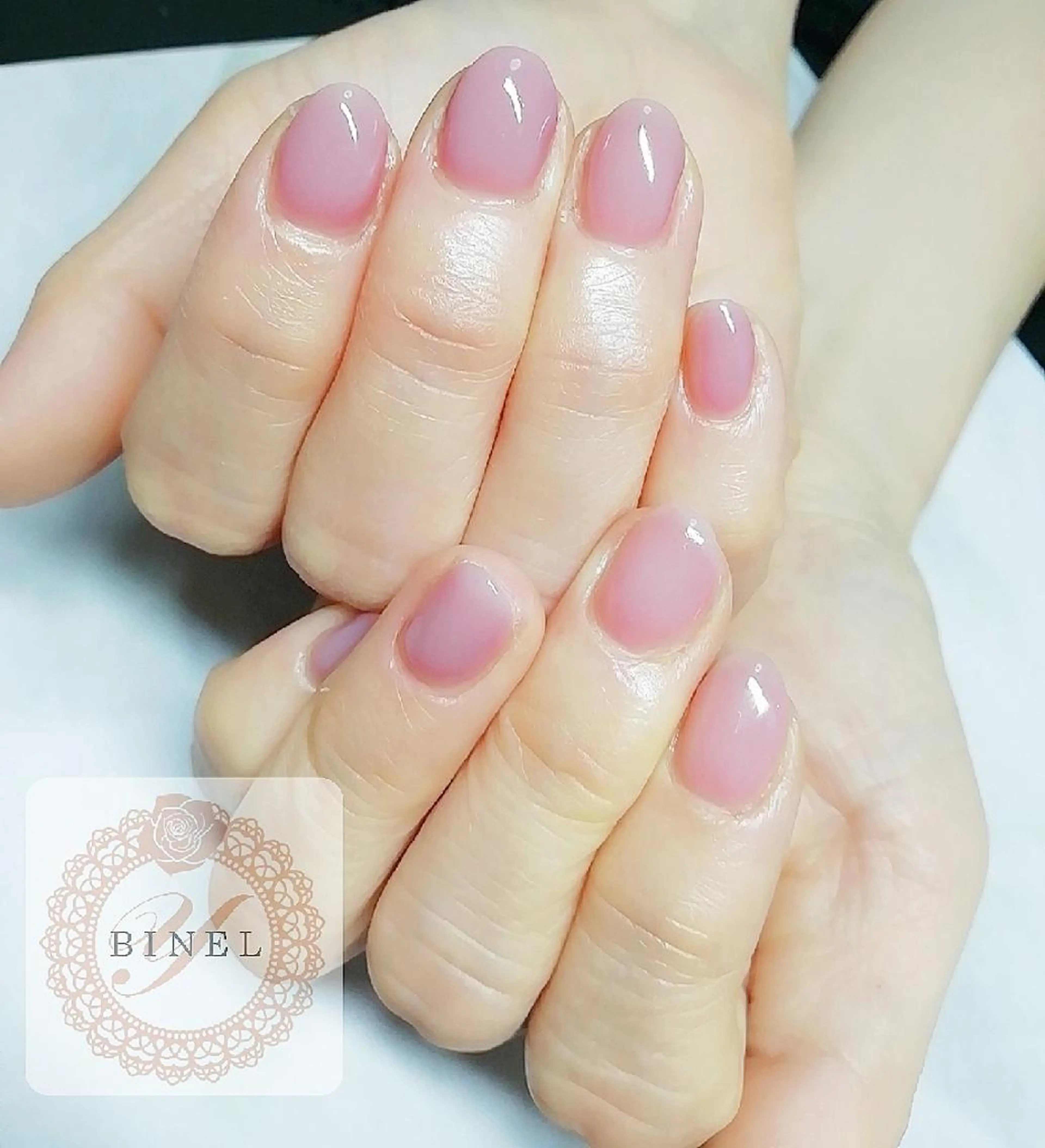 ネイル ワンカラーネイル ハンドネイル Nail Salon Y.BINELのネイルデザイン