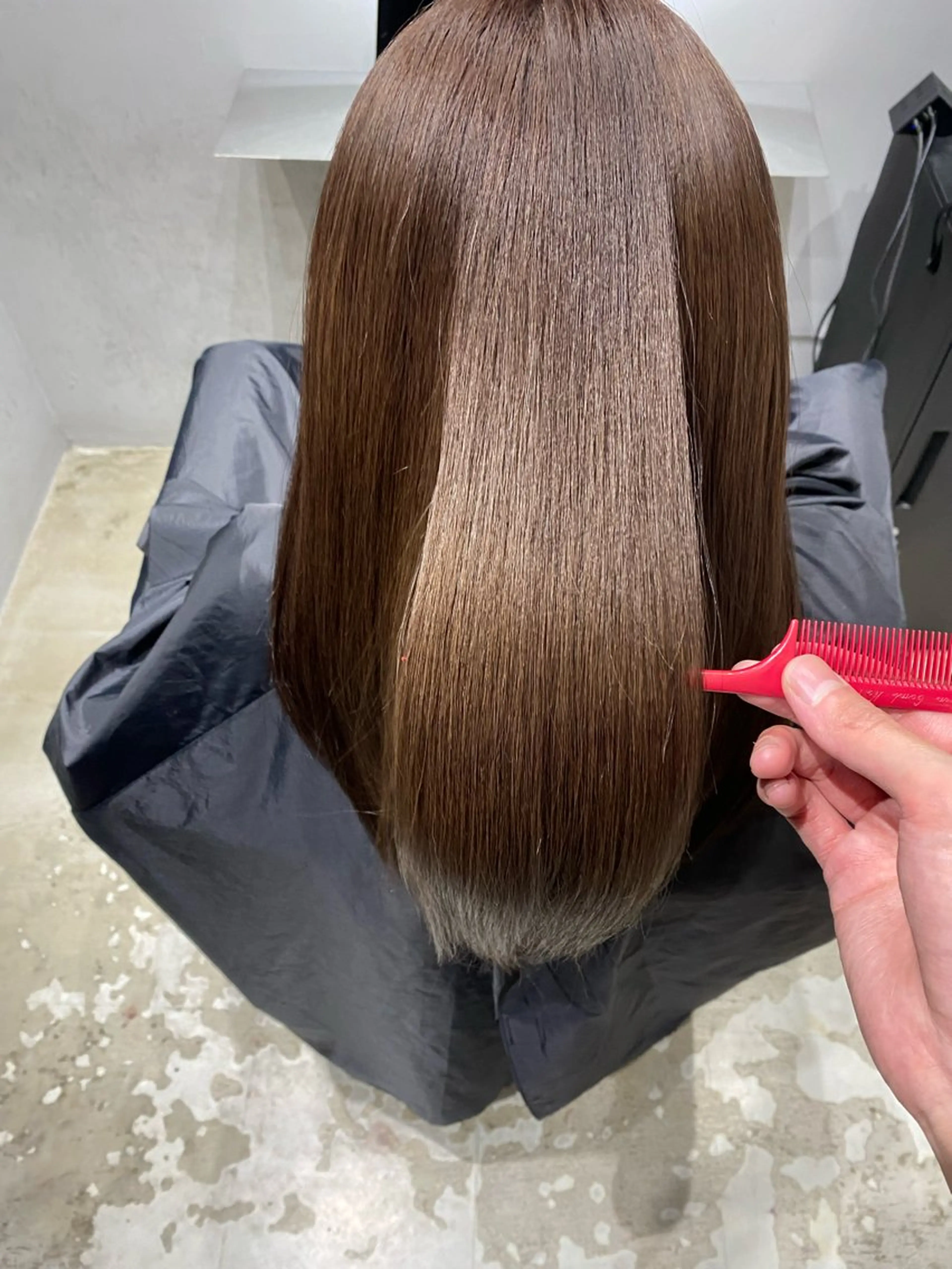 ロング 髪質改善 トリートメント カット トリートメント レイヤー×髪質改善✨ 渋谷/佐藤侑哉のヘアスタイル