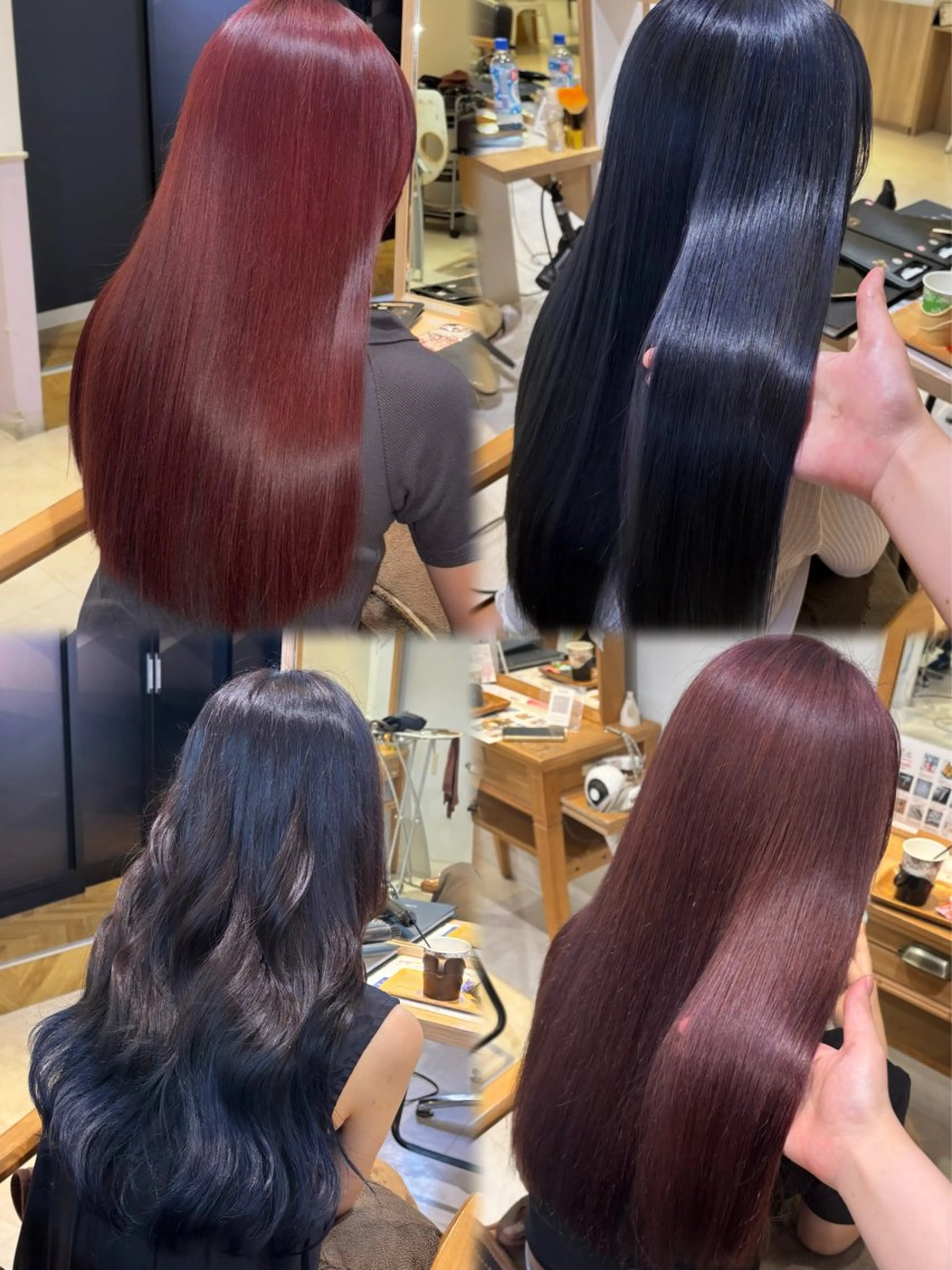 セミロング カット ヘアカラー 北田 みのりのマツエク・マツパデザイン