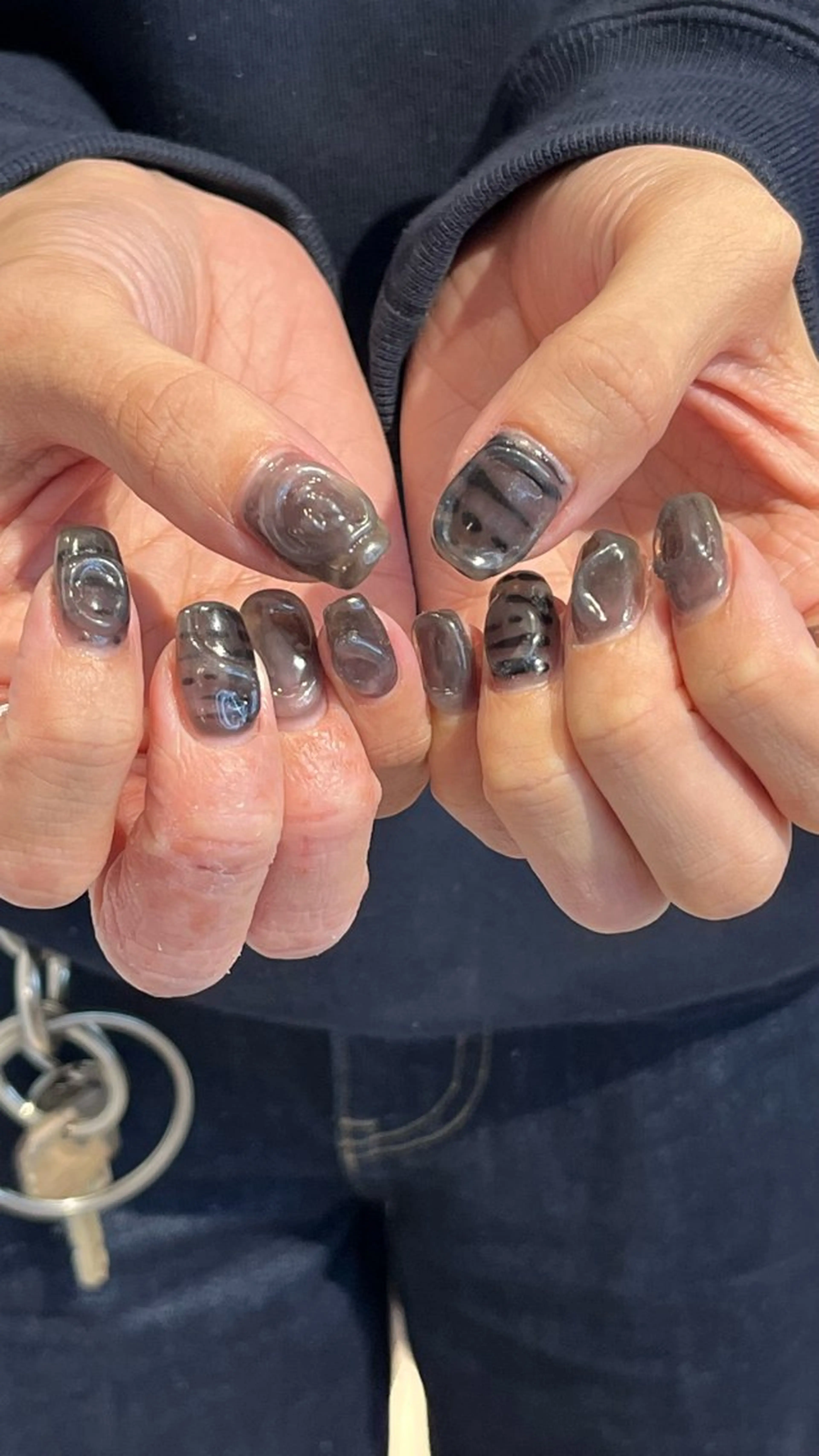 ネイル メンズパーマ/ メッシュ📍ﾕﾘのヘアスタイル