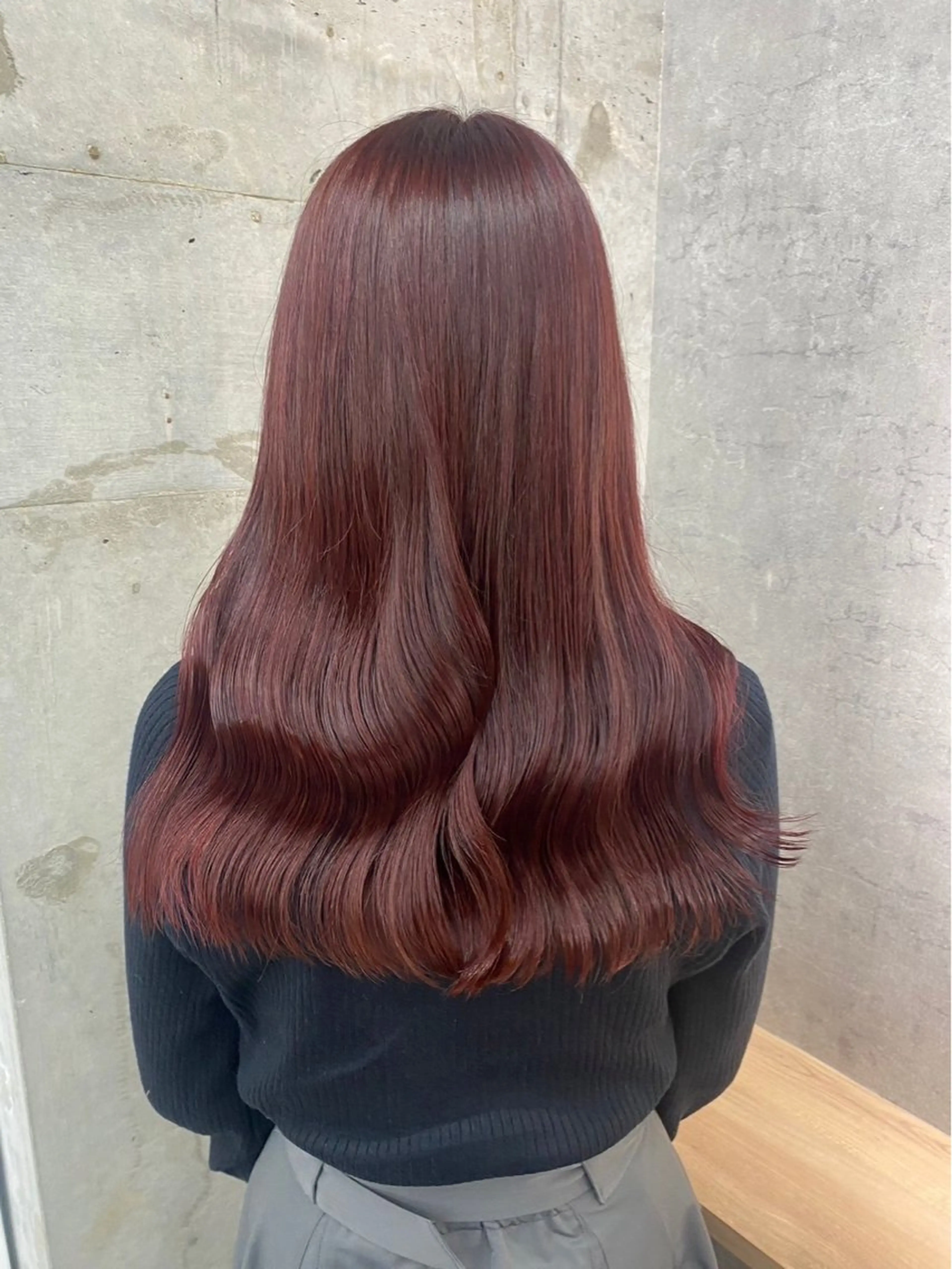 カラー ✨透明感カラー🫧 れんのヘアスタイル