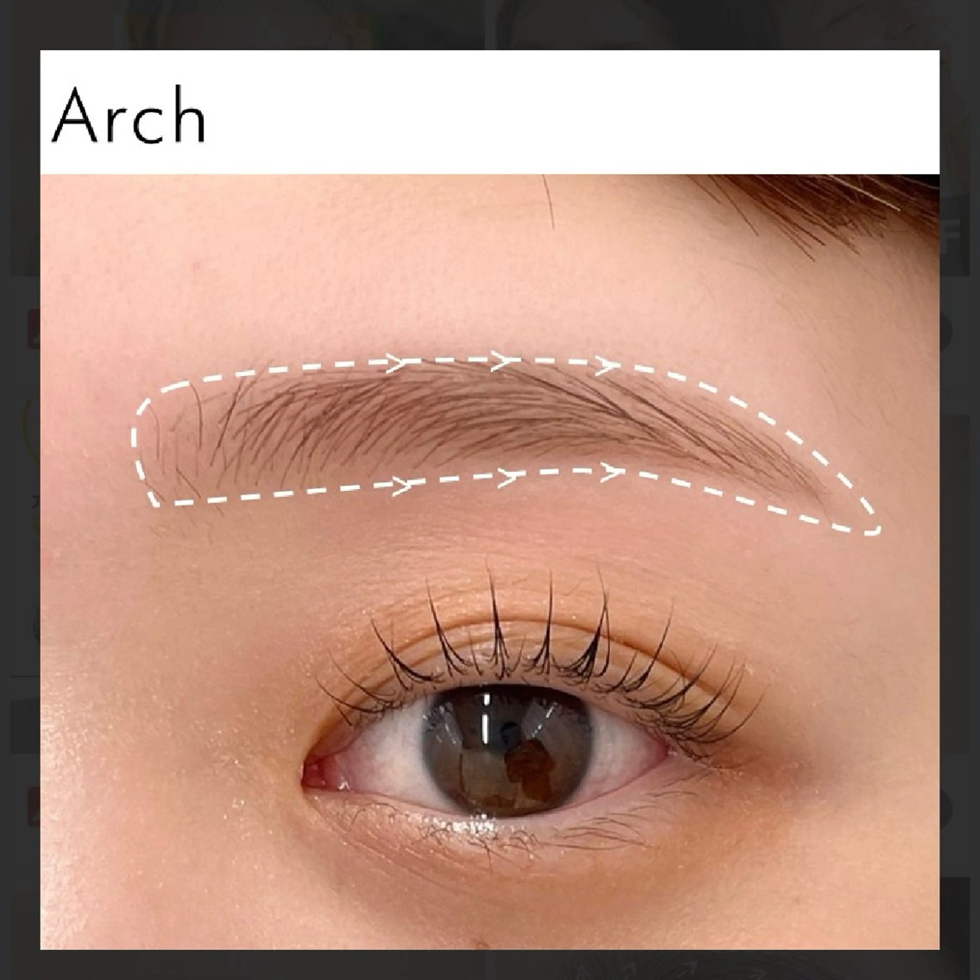 アイブロウ en eyelash & eyebrow 恵比寿店所属・カワイイ保証🤍🪄 mana.uのマツエク・マツパデザイン