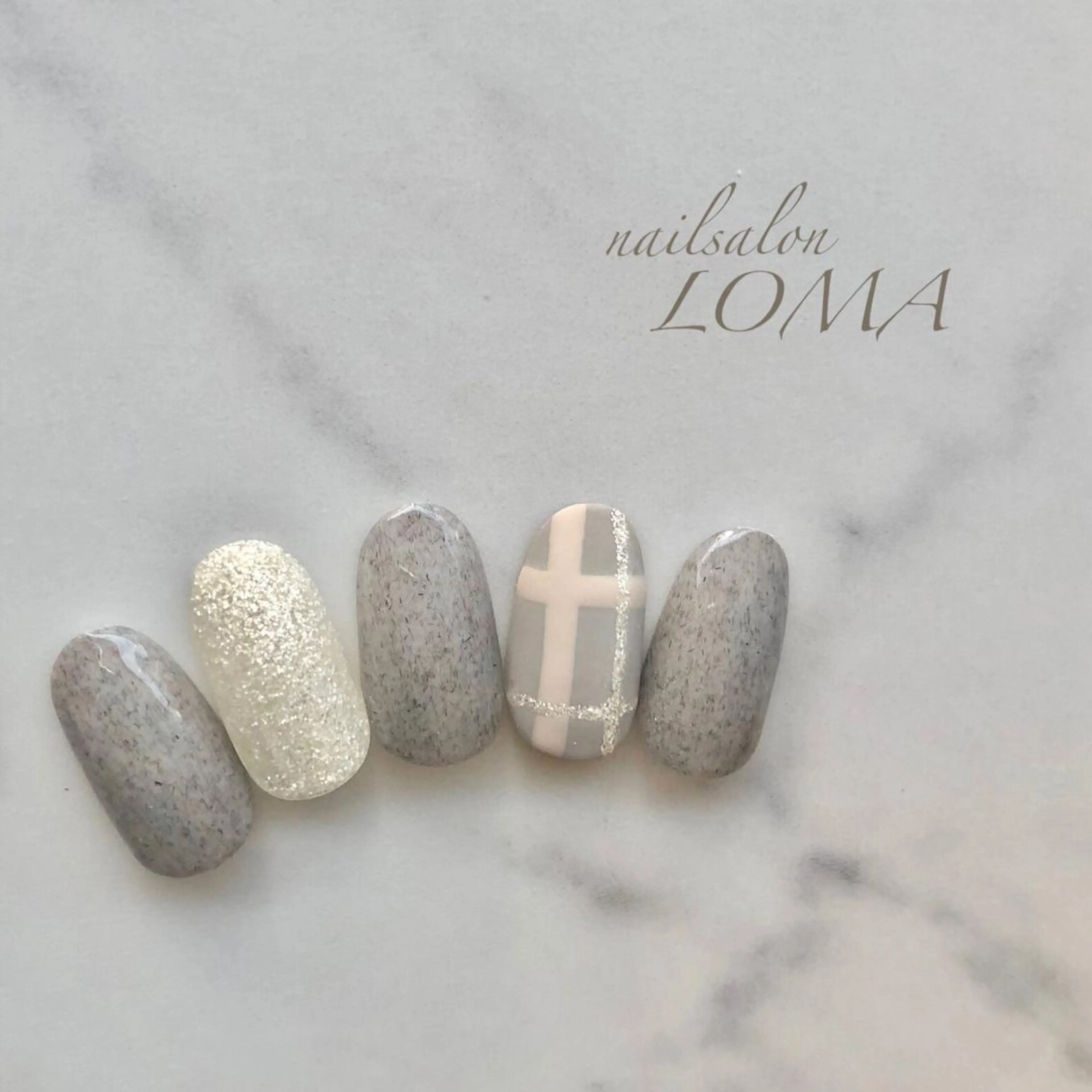 ネイル マットネイル m-nail所属・m-nail 🌙minamiのネイルデザイン