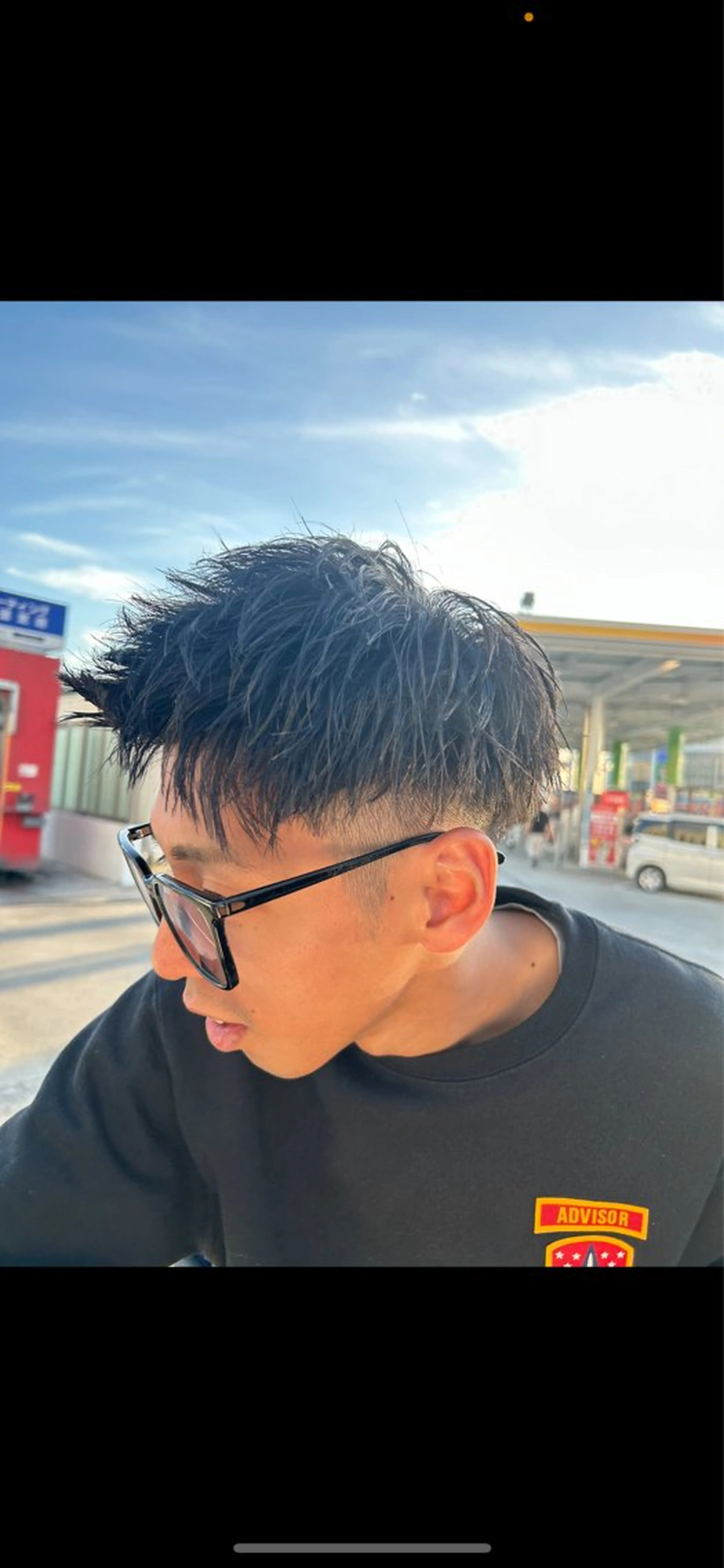 ショート メンズ カット 川上 凌佑のヘアスタイル