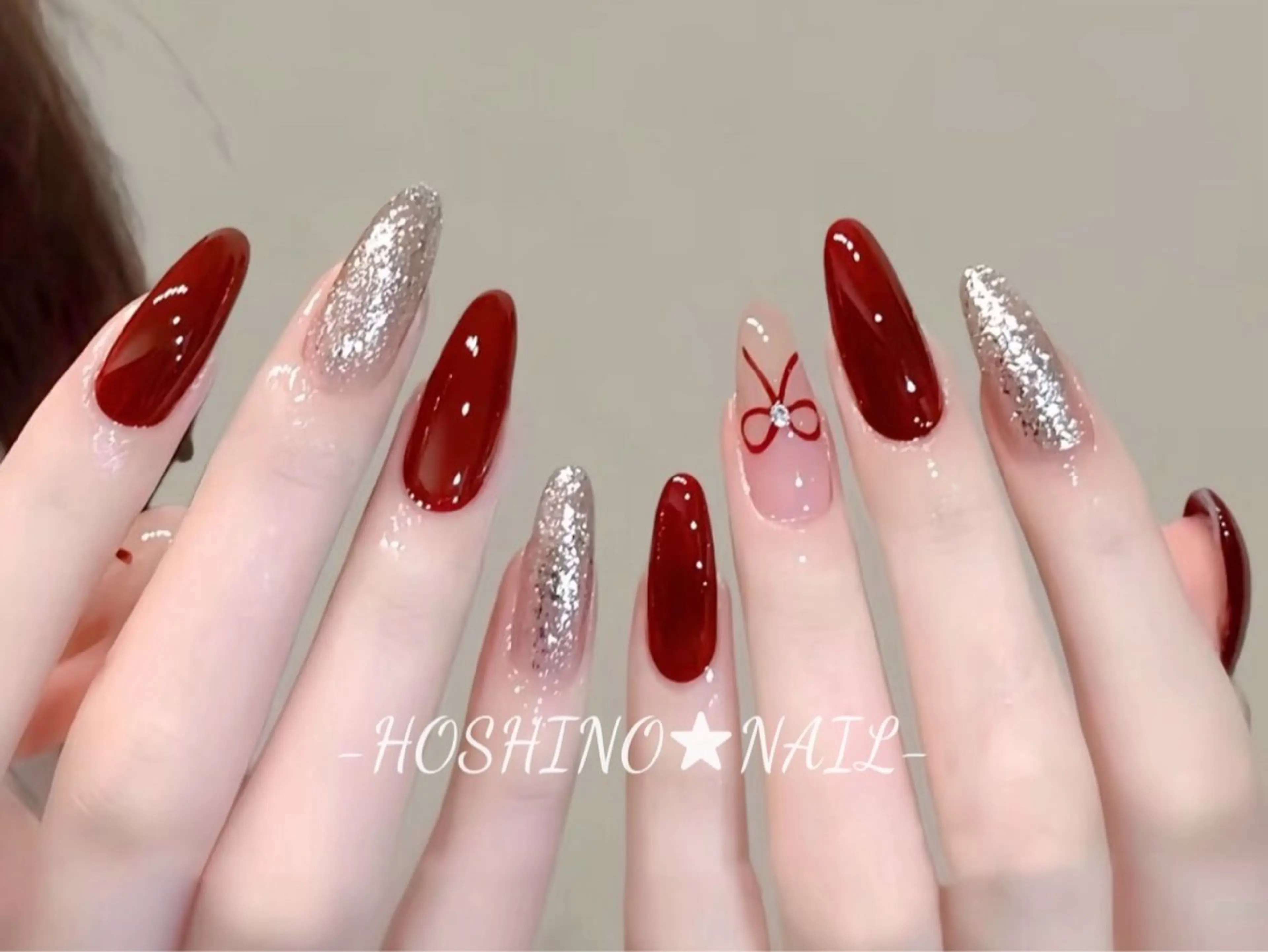 ネイル オーロラネイル チークネイル ドット フットネイル フレンチネイル ハンドネイル ★HOSHINO NAIL★新宿店のネイルデザイン