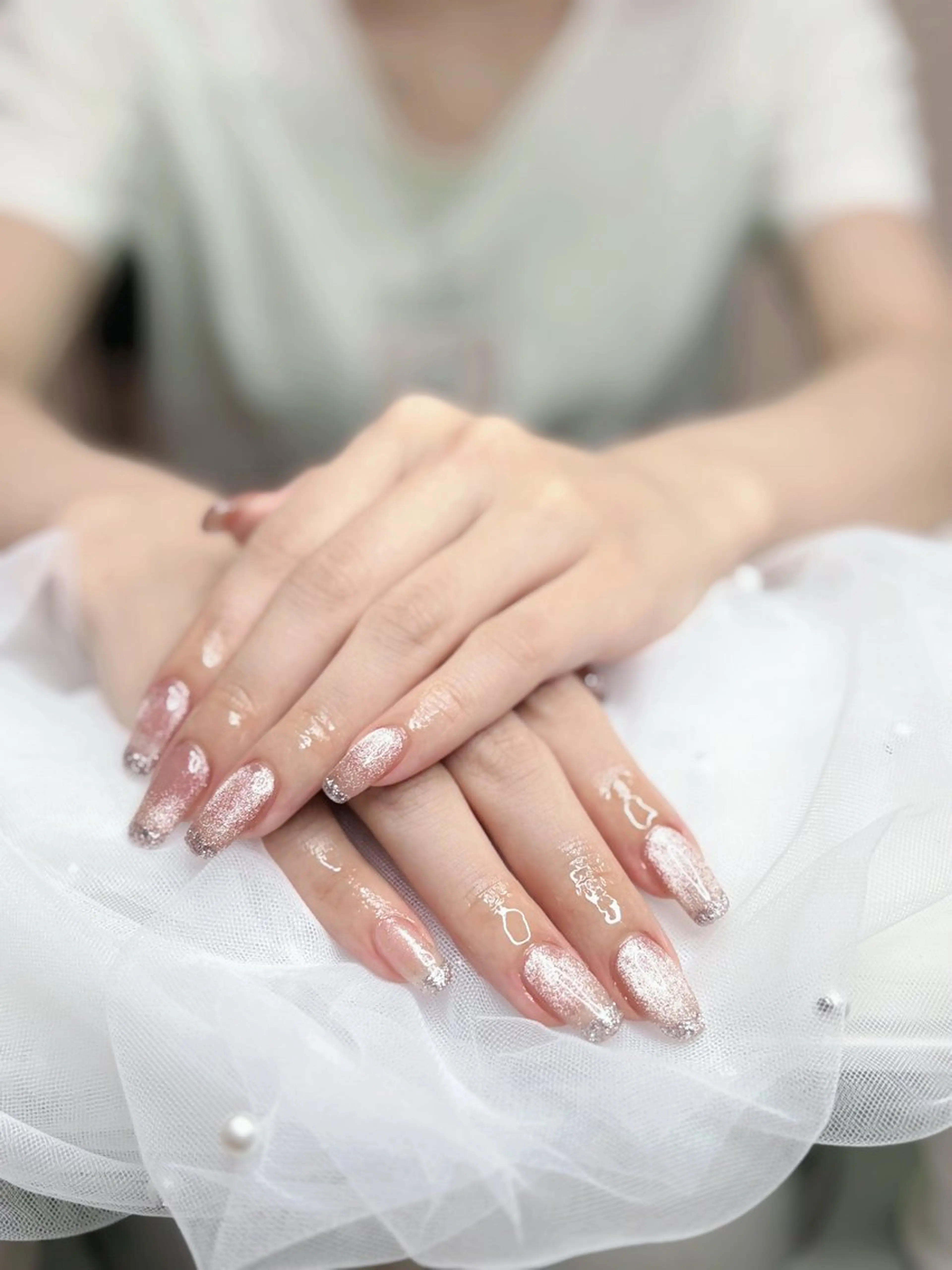 ネイル 💐Lumière 🩵かわちゃん💅のネイルデザイン
