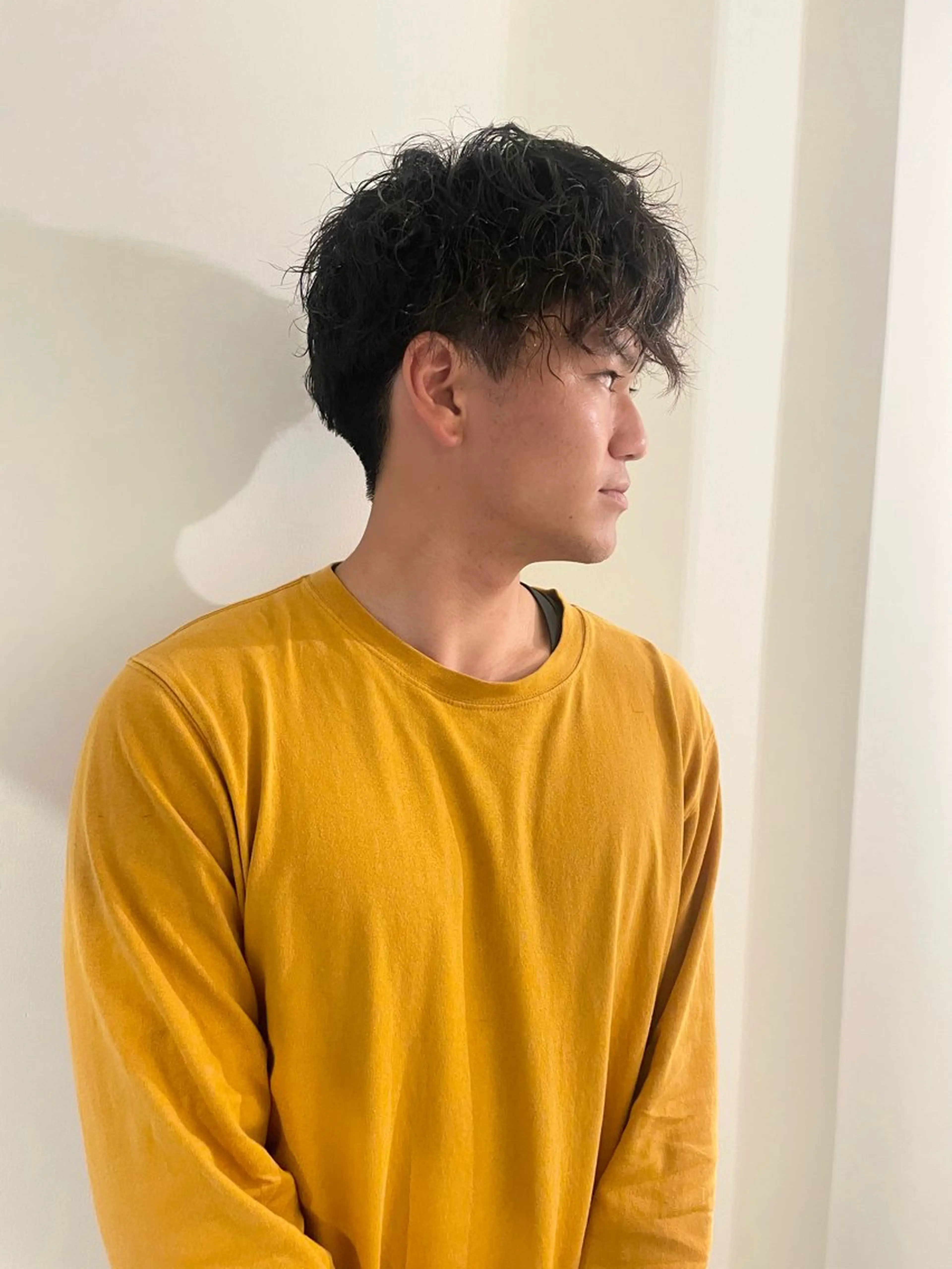 ショート メンズ メンズパーマ 渋谷 留菜のヘアスタイル