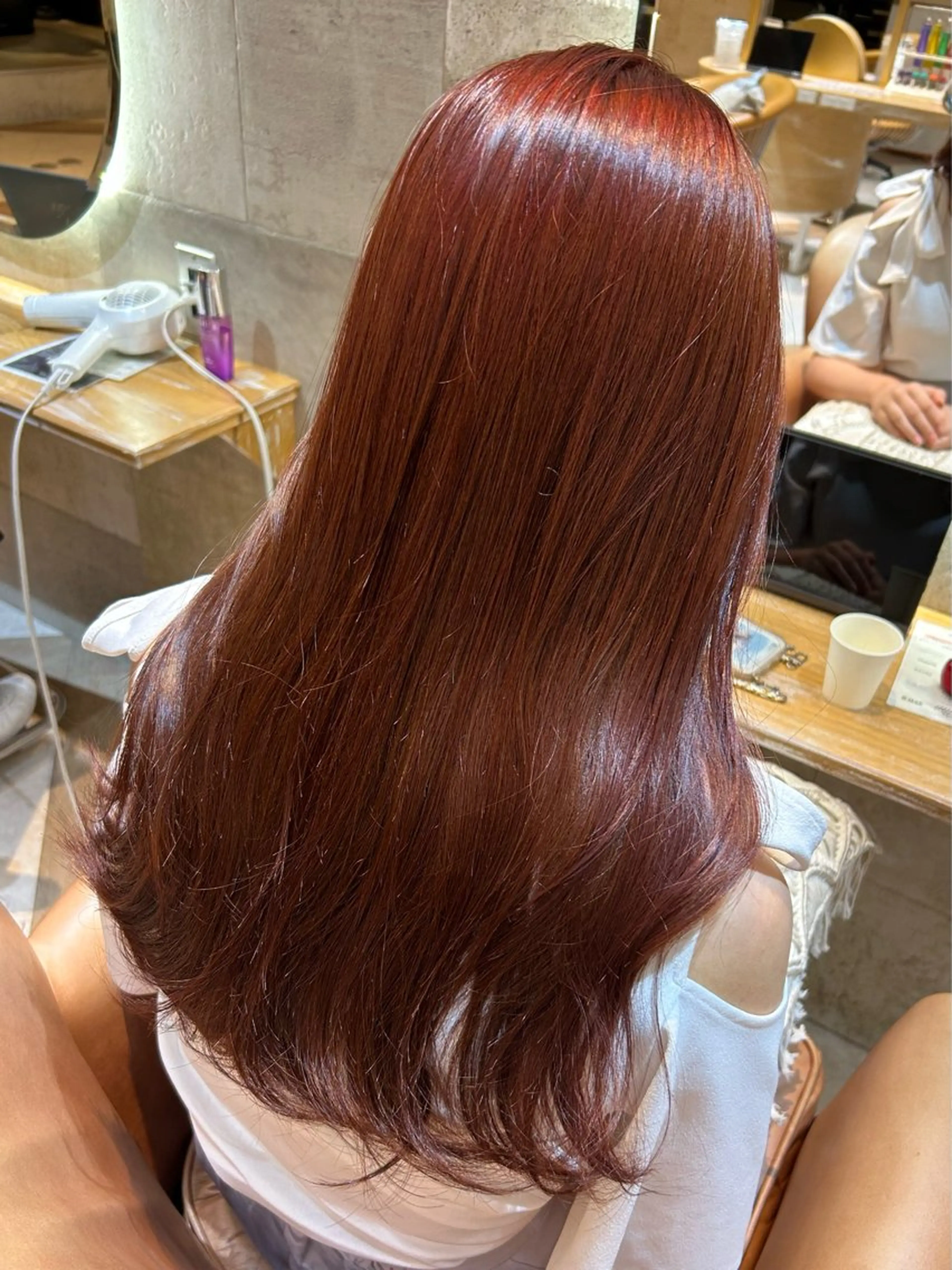 カラー ブラウンカラー ピンクカラー ヘアカラー 艶カラー/ボブ /似合わせ/田口愛那のヘアスタイル