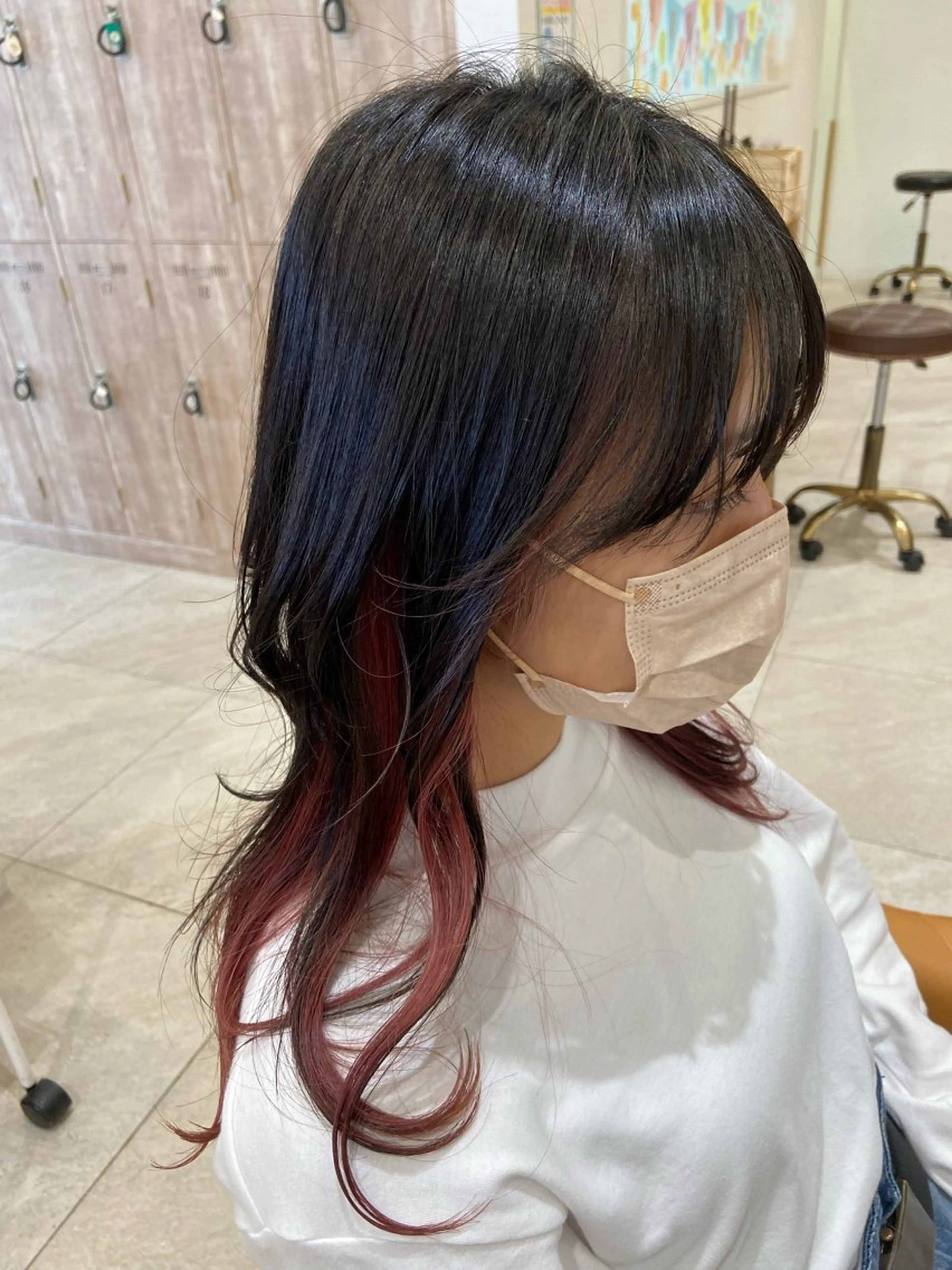 ロング 横田 まおのヘアスタイル