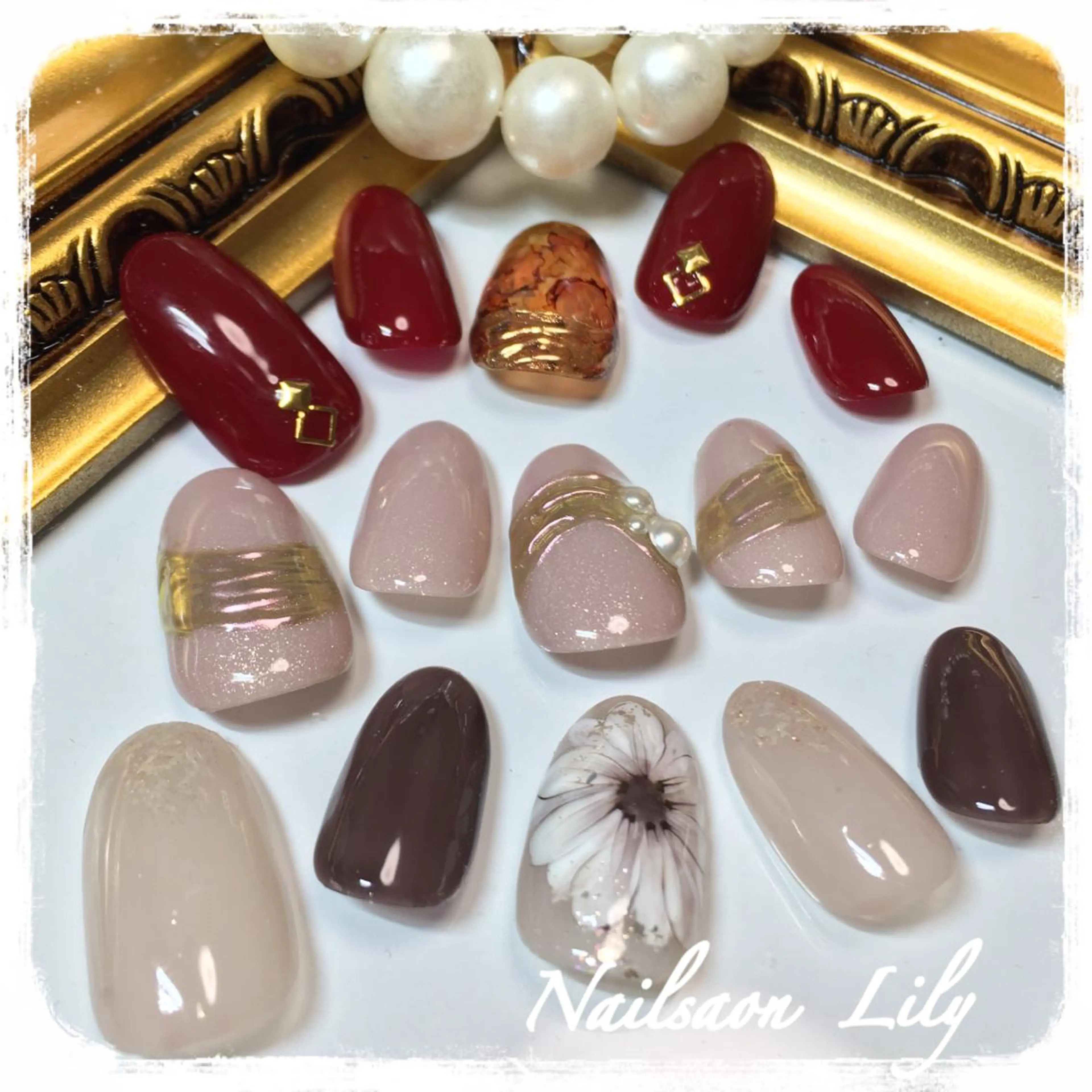 ネイル シンプルネイル Nailsalon Lilyのネイルデザイン