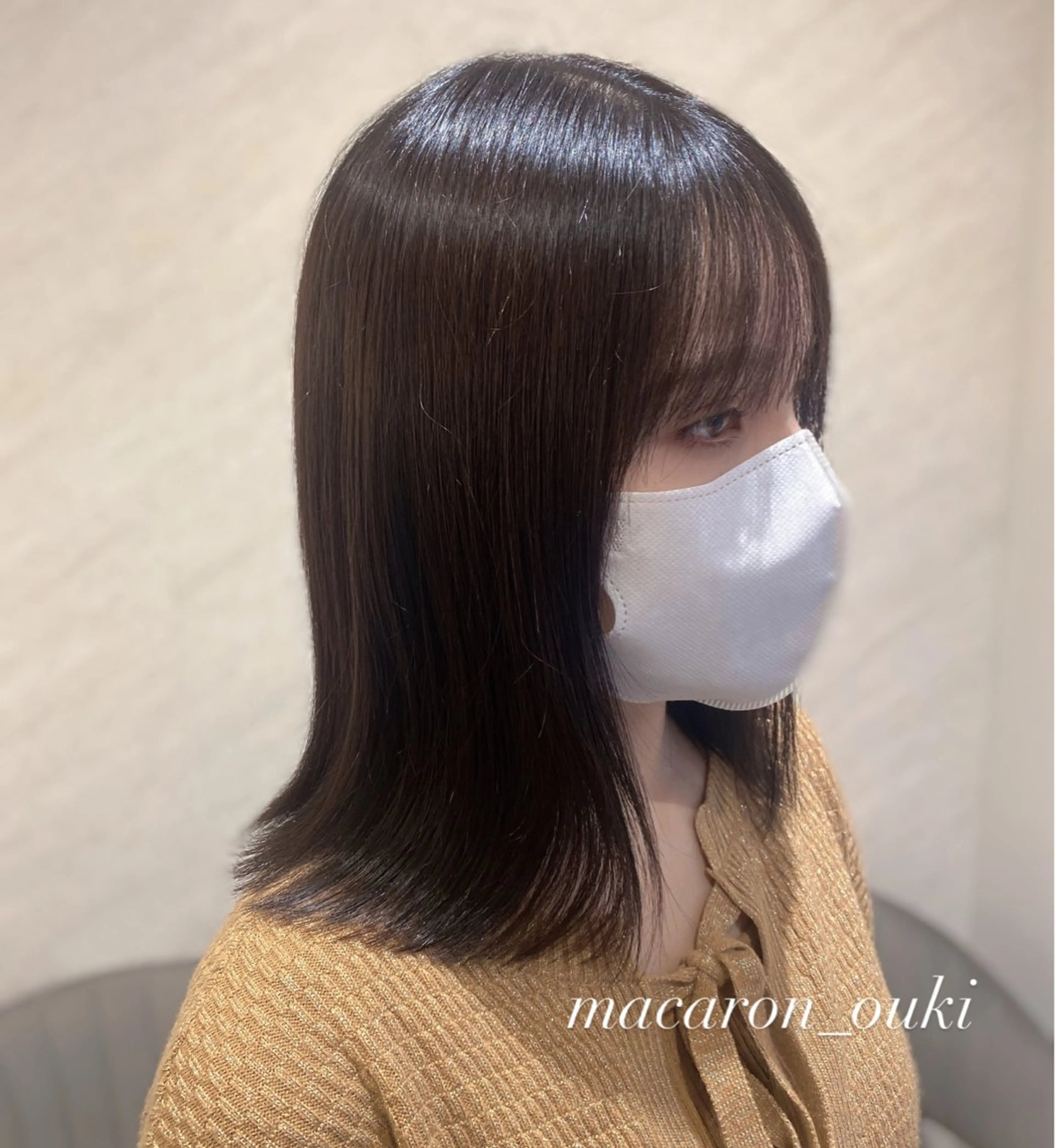 ミディアム 佐藤 生基のヘアスタイル