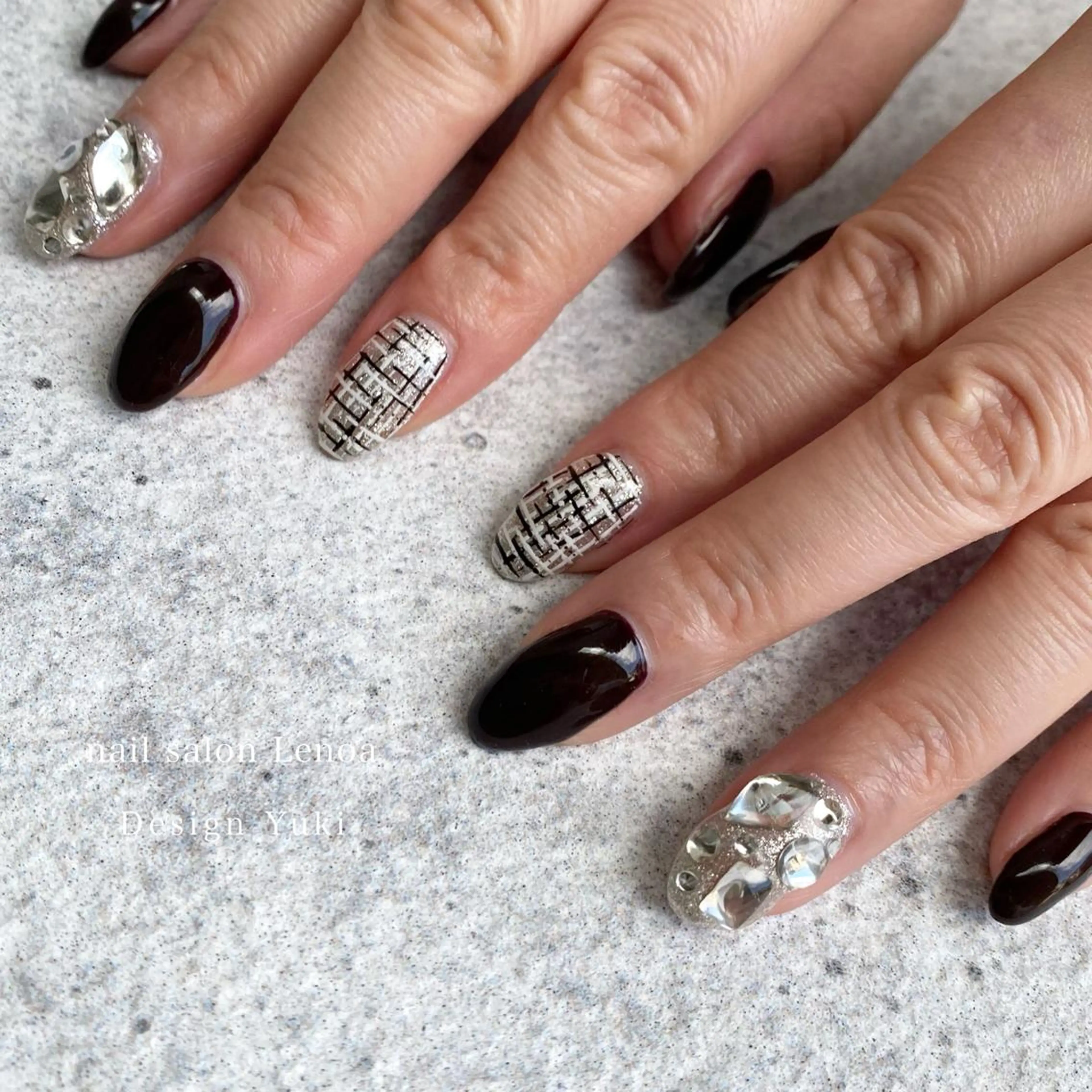 ネイル ハンドネイル Lenoa Yukiのネイルデザイン