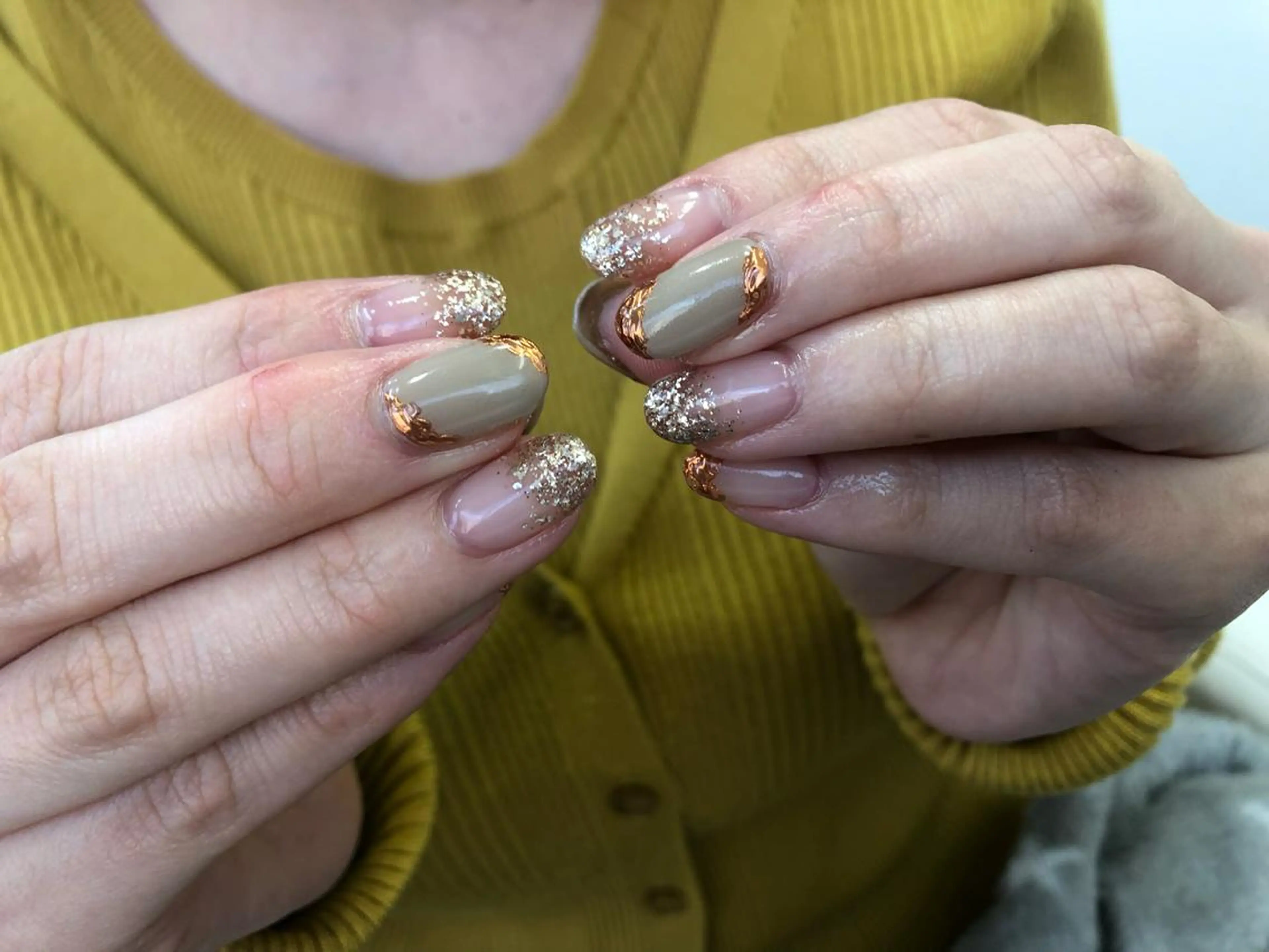 ネイル キラキラネイル ラメ(グリッター) ハンドネイル MELLMODE所属・Nakano Kanaのネイルデザイン