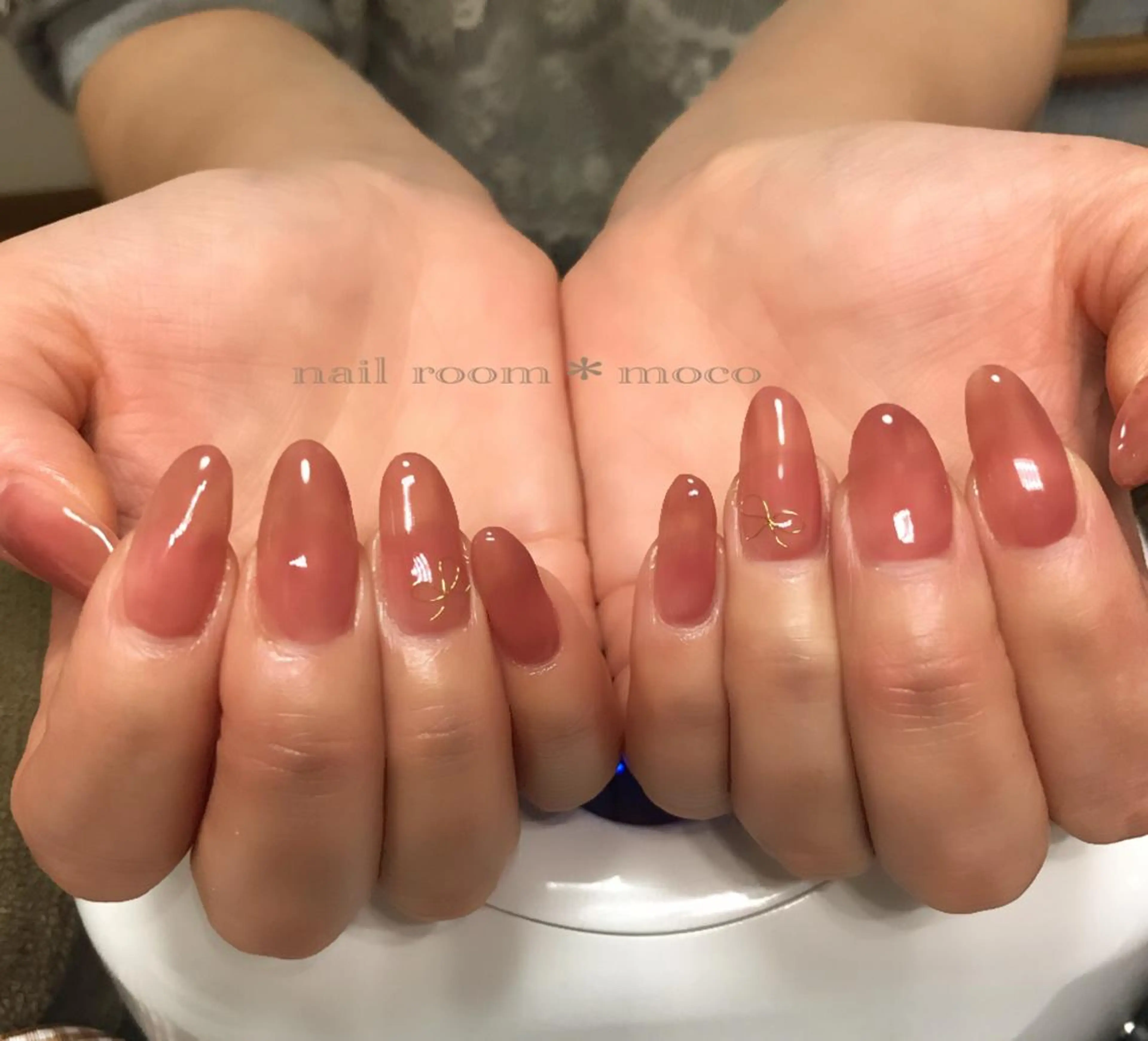 ネイル ニュアンスネイル ハンドネイル nailroom mocoのネイルデザイン