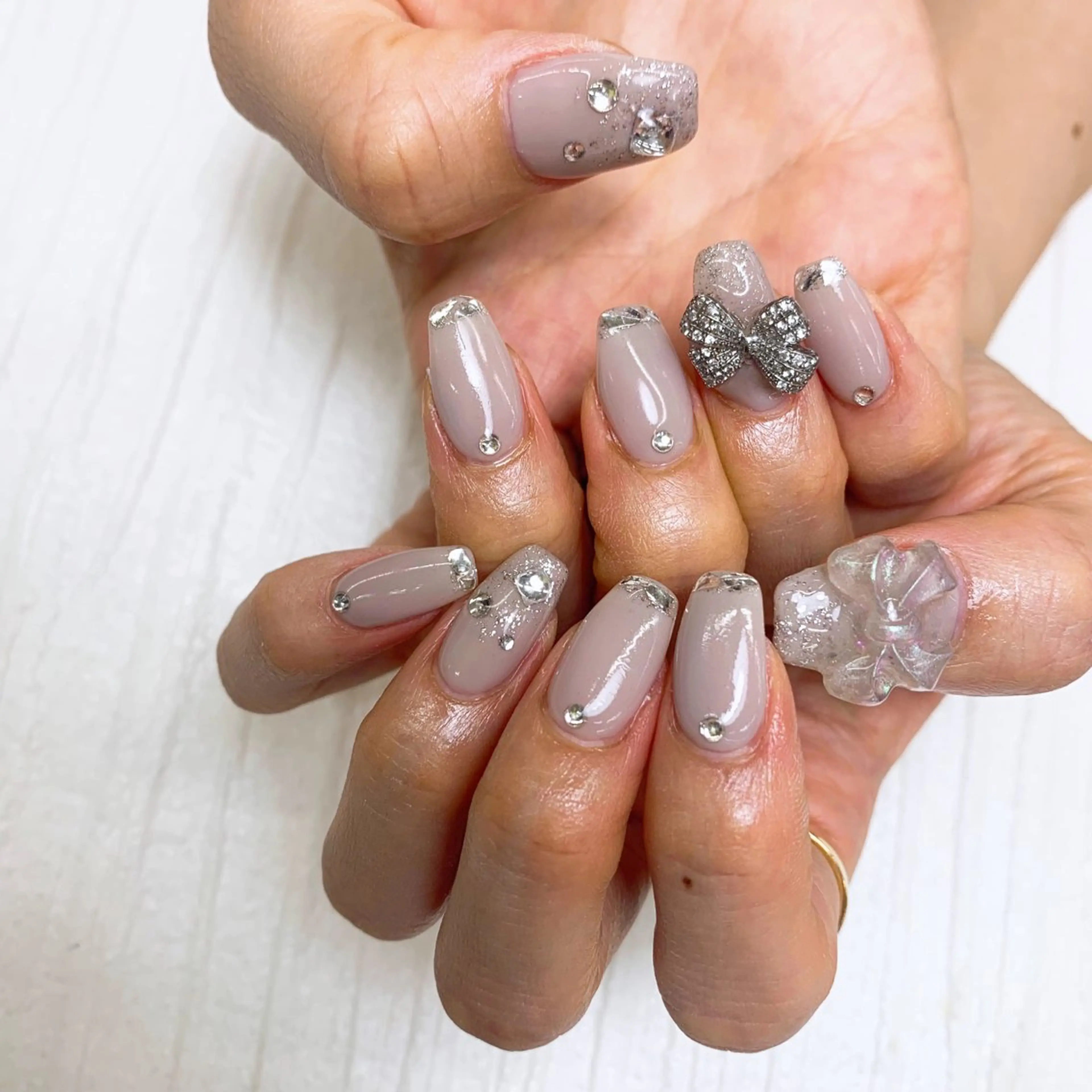 ネイル アートネイル ⭐︎休業中の練習⭐︎ JNA認定講師髙橋のネイルデザイン