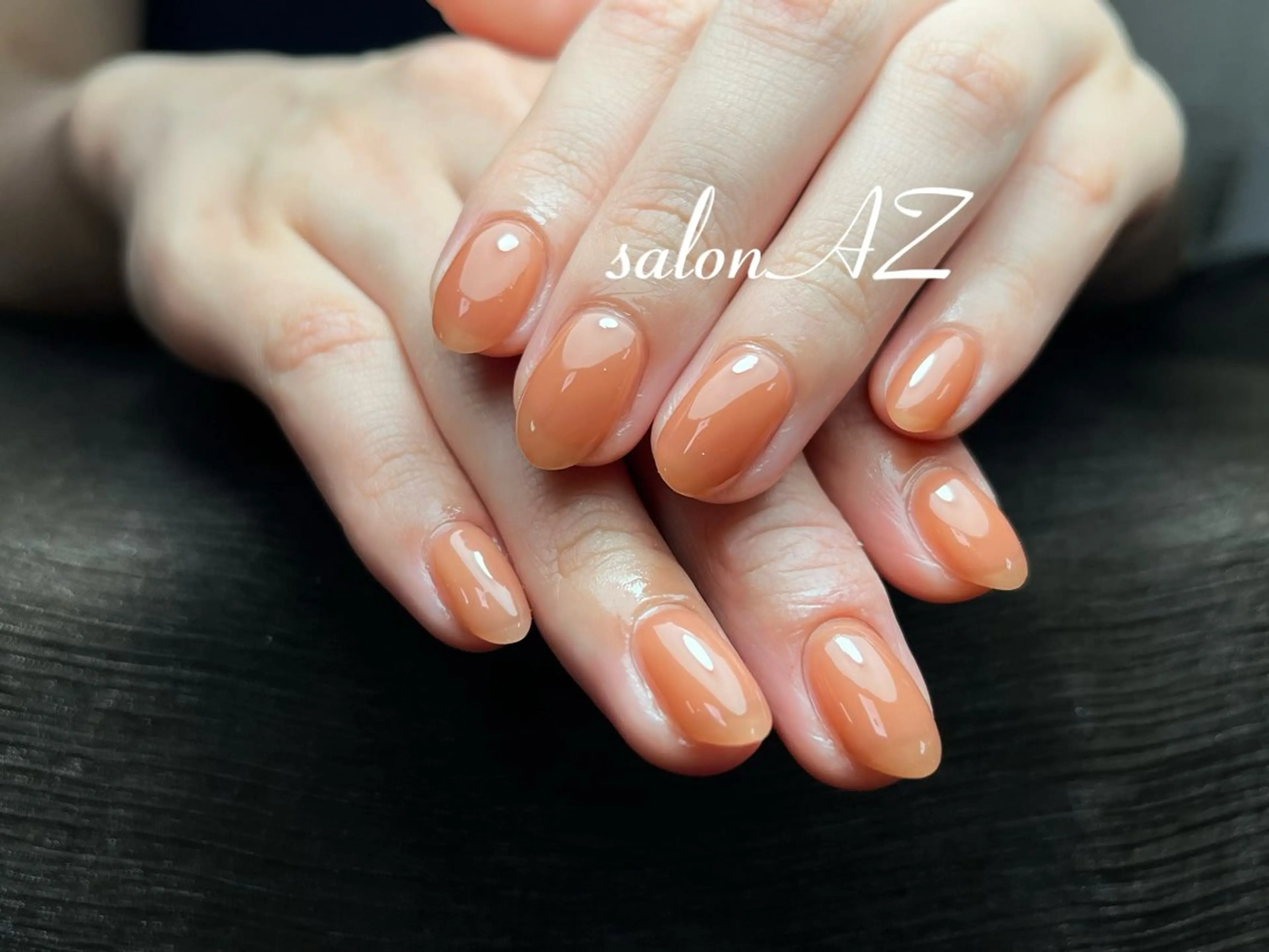 ネイル アートネイル 長さ出し フットネイル フレンチネイル ジェルネイル salon AZのネイルデザイン