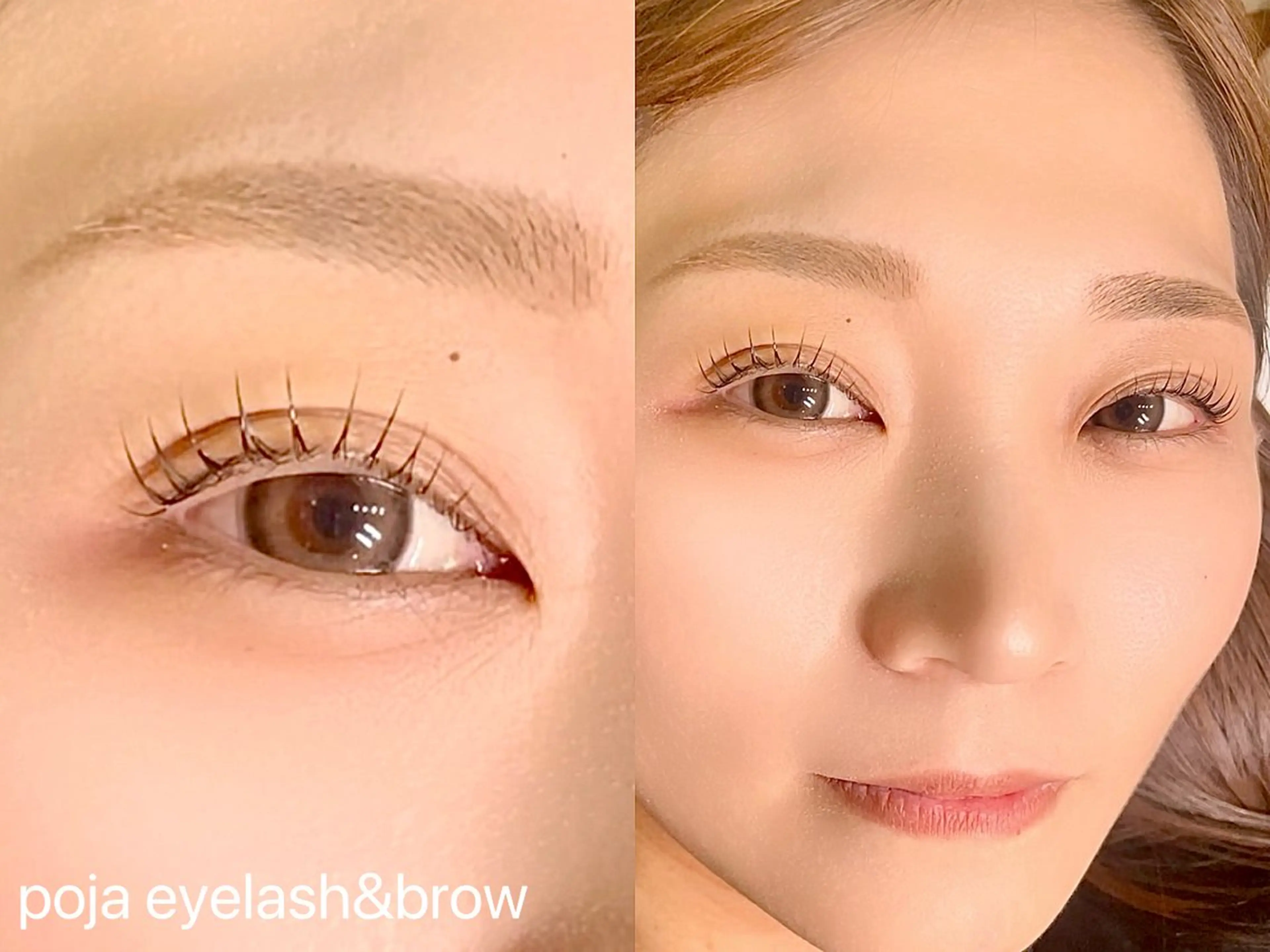 美眉スタイリングWAX(メイク込み)の写真