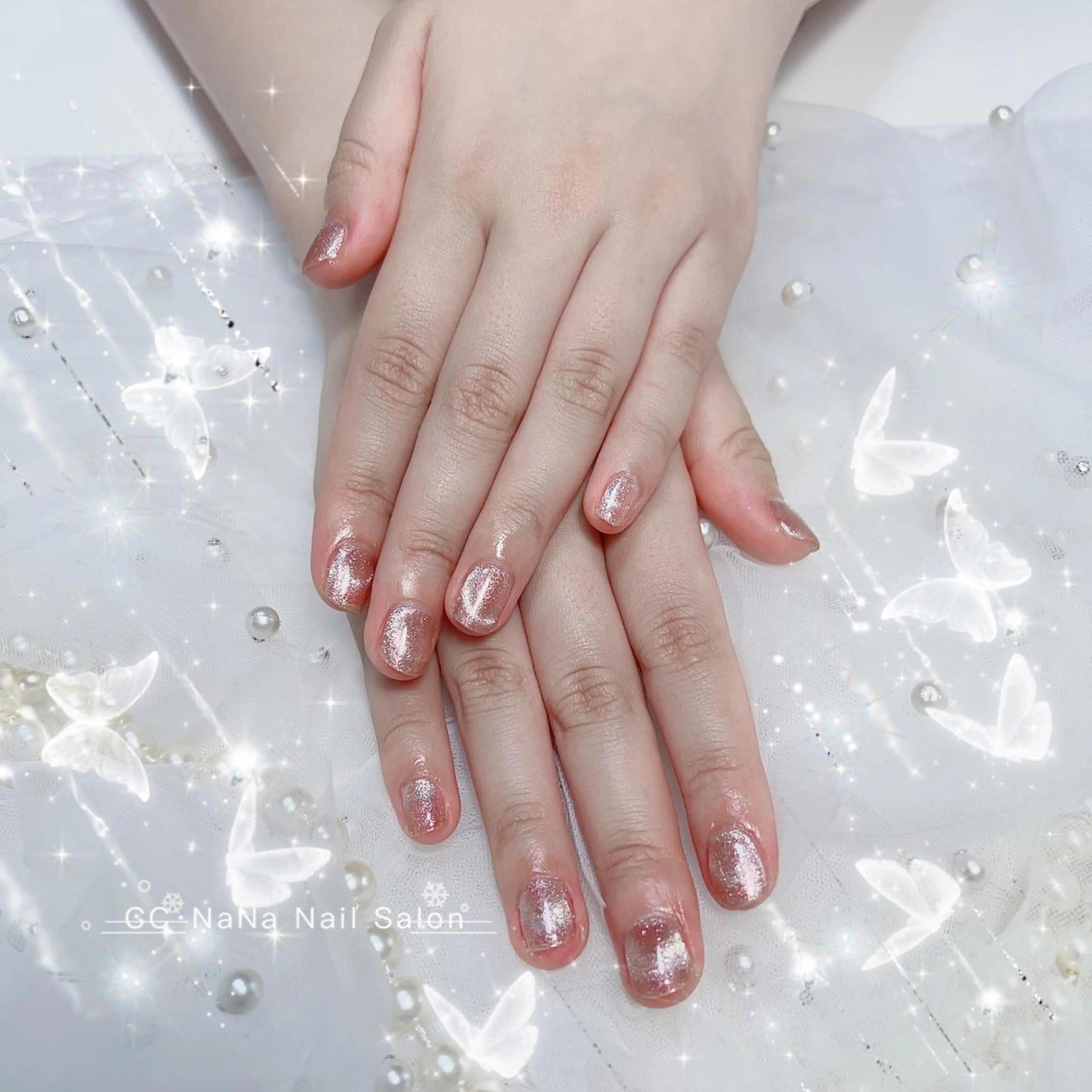 ネイル ジェルネイル パラジェル スカルプネイル CC  NaNa ワンホンネイル🌙Nのネイルデザイン