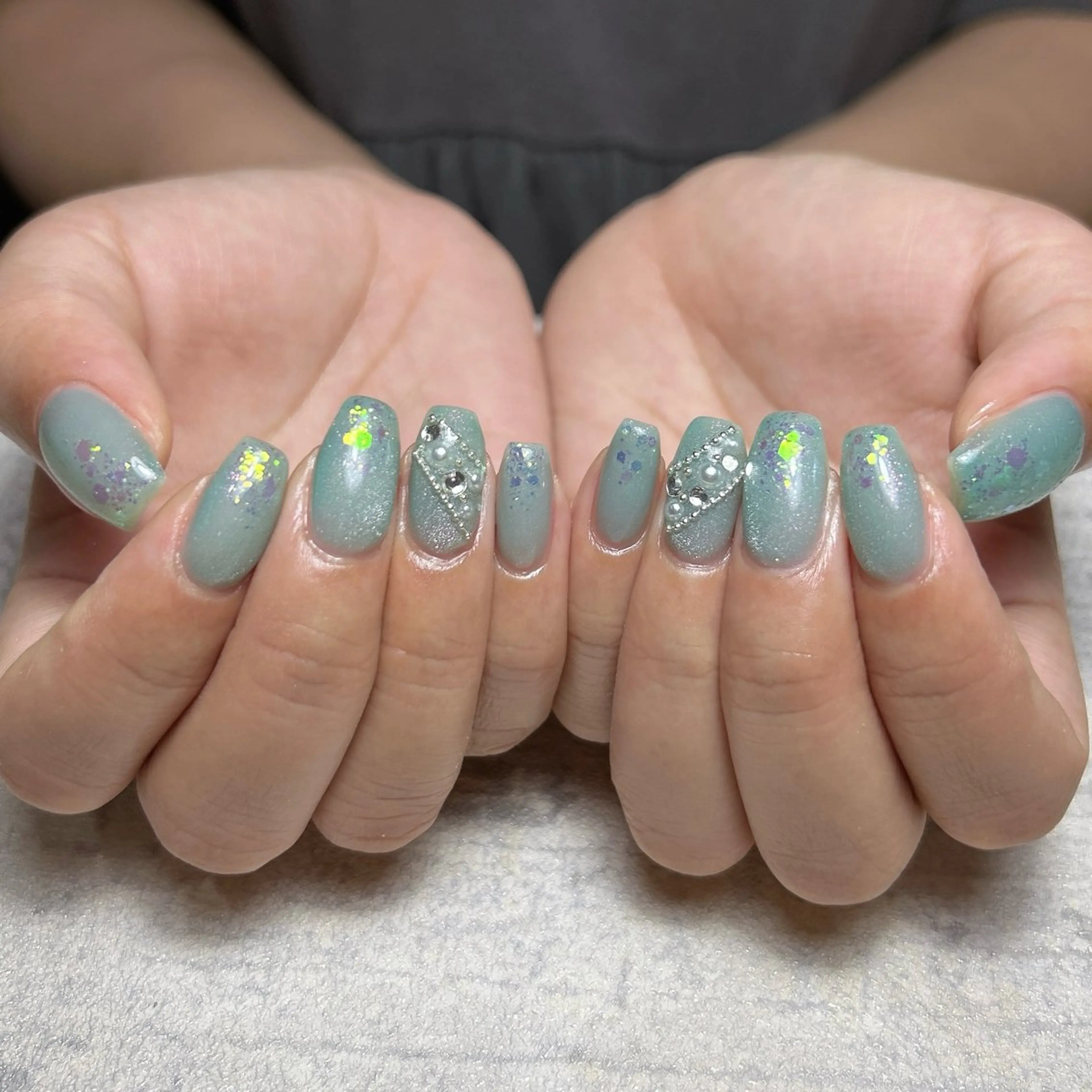 ネイル among アマン所属・lecoa_ kana／amongのネイルデザイン