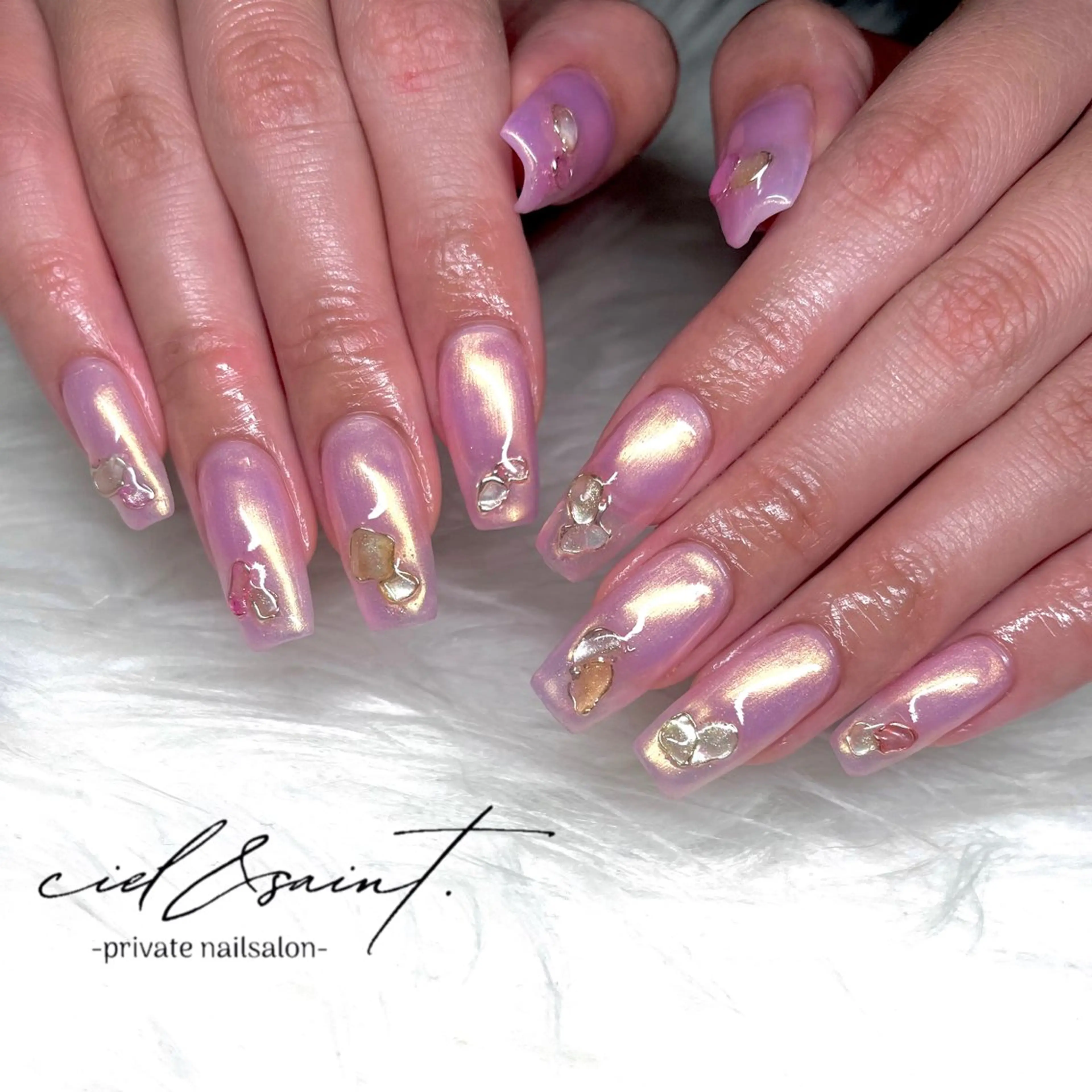 ネイル ハンドネイル nail salon ciel&saintのネイルデザイン