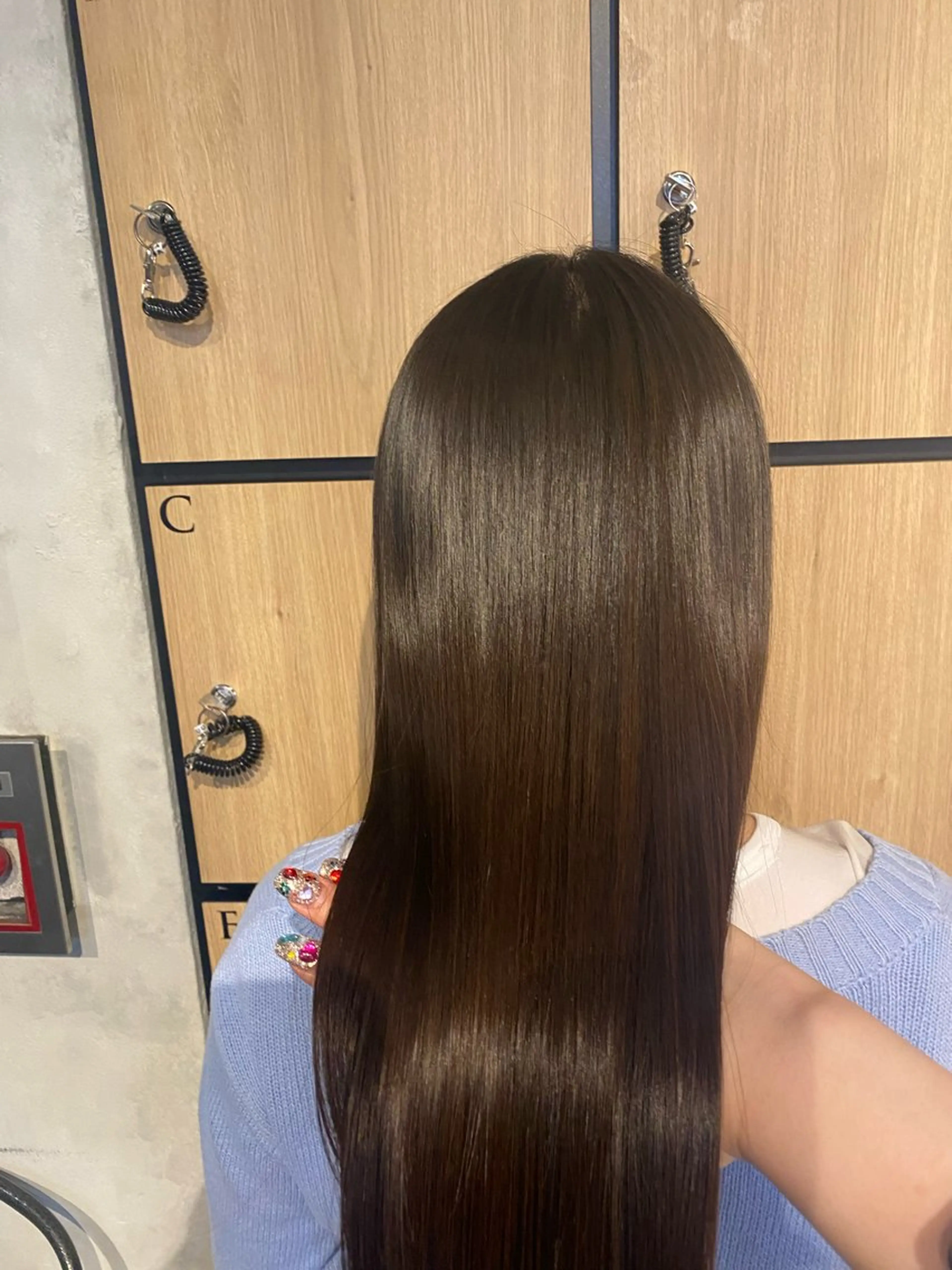 ロング 縮毛矯正 Jewel  Box東梅田所属・髪質改善サロン 梅田/ヨナミネのヘアスタイル