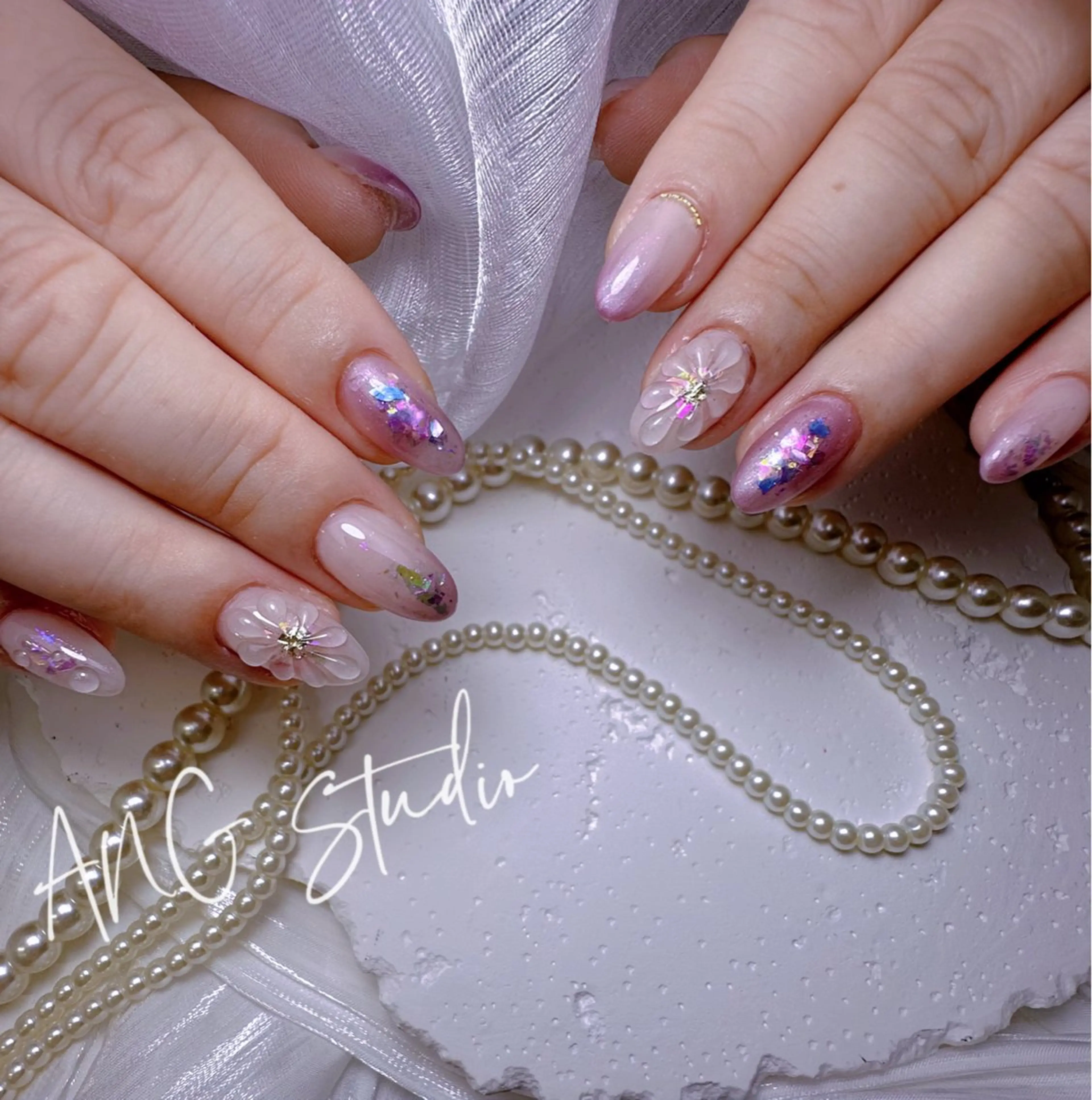 ネイル ハンドネイル ハンドケア ANG Studioのネイルデザイン