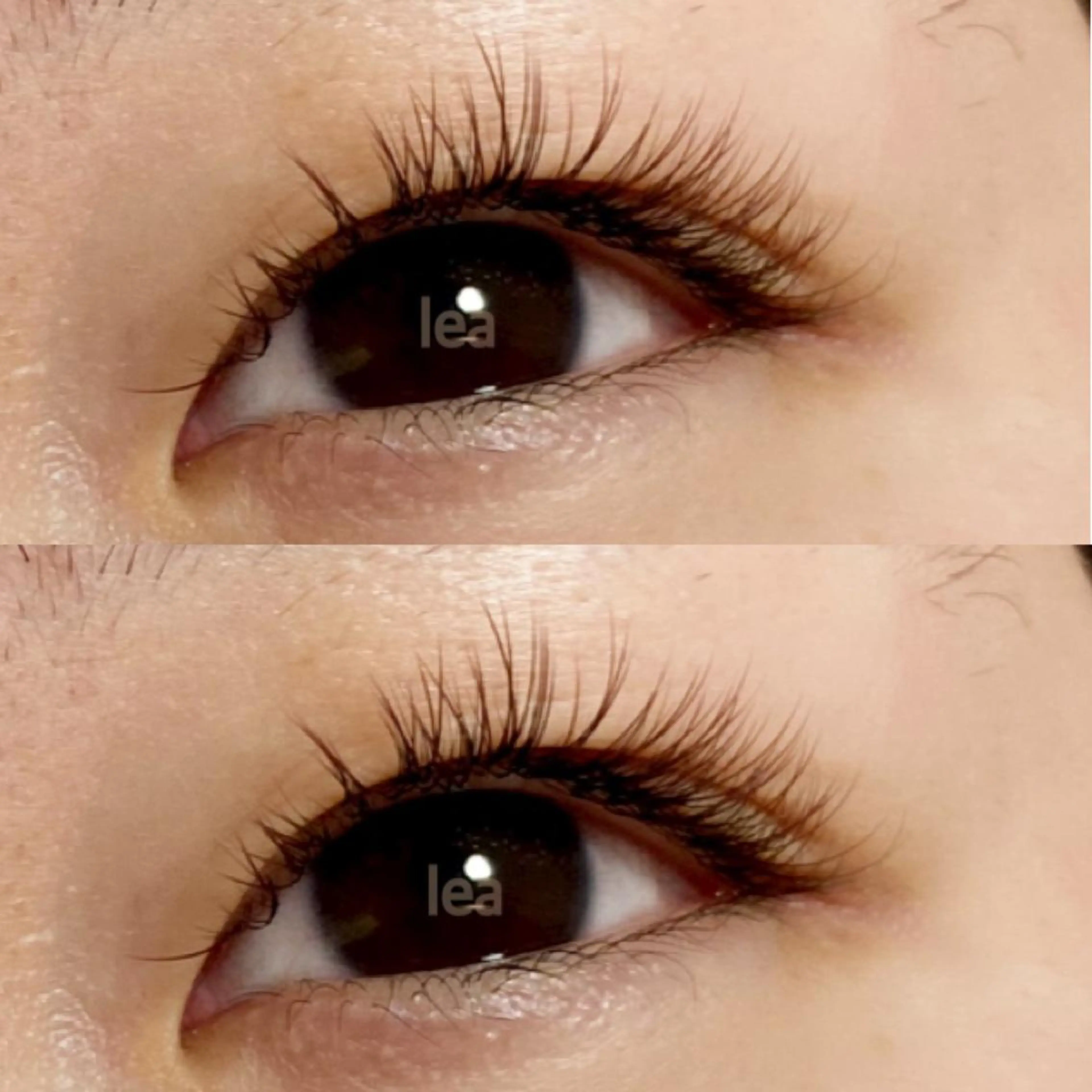 マツエク・マツパ フラットラッシュ eyelash leaのマツエク・マツパデザイン