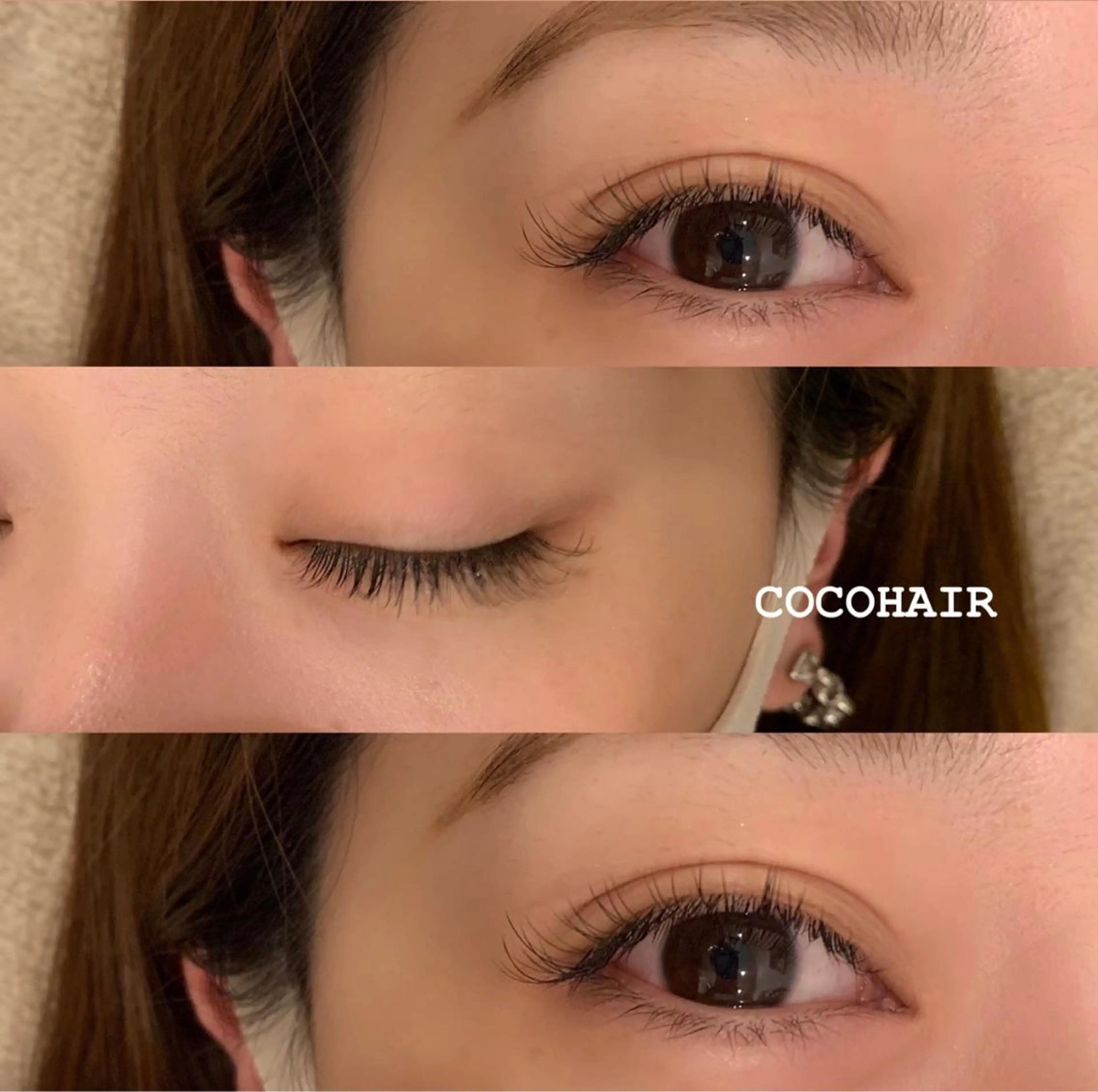 マツエク・マツパ ナチュラル cocohair マツエク，パーマ専門のマツエク・マツパデザイン