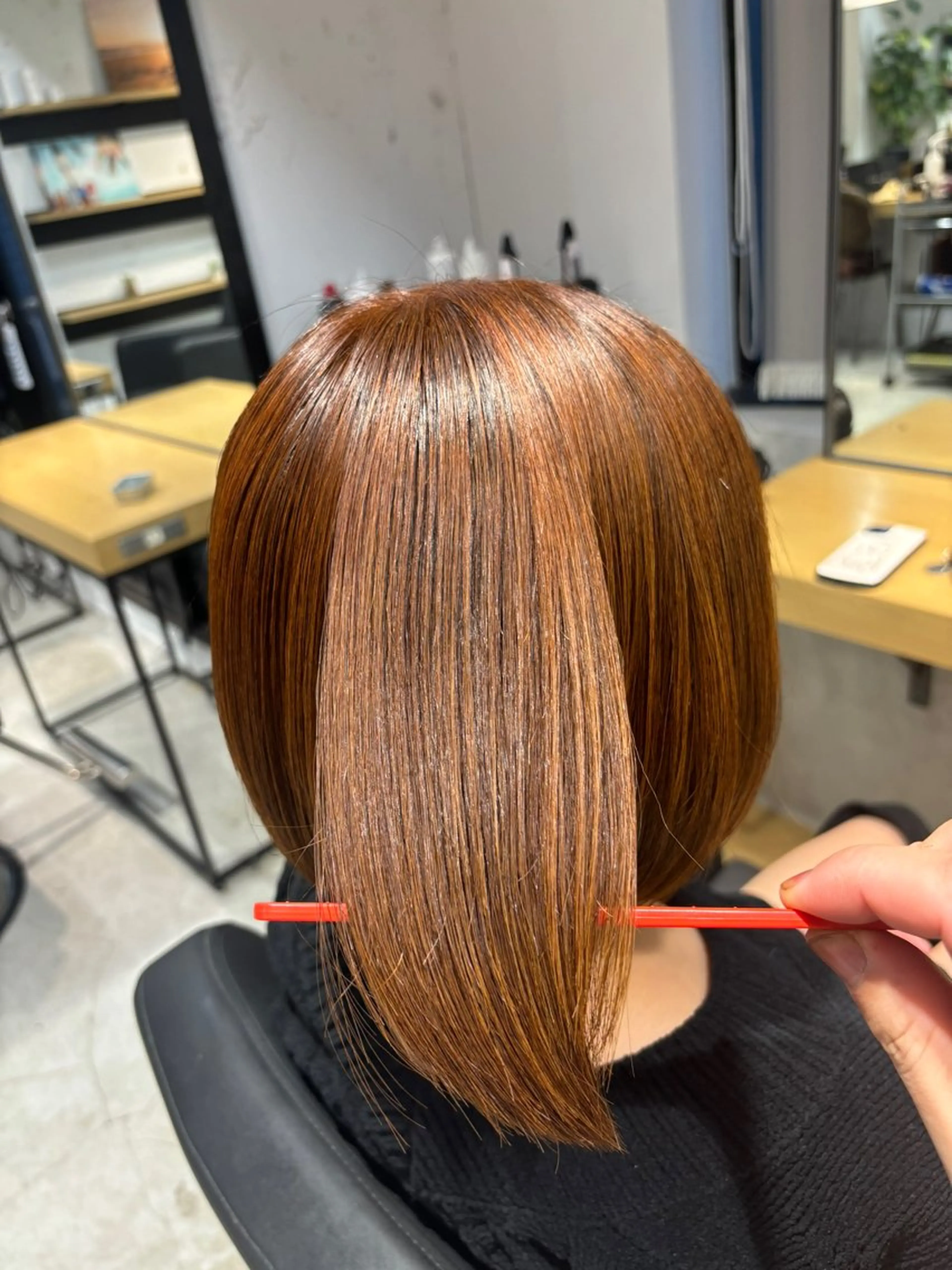 ショート 髪質改善 トリートメント ✨髪質改善ストレート ×ミニボブ✨萩原 翼のヘアスタイル