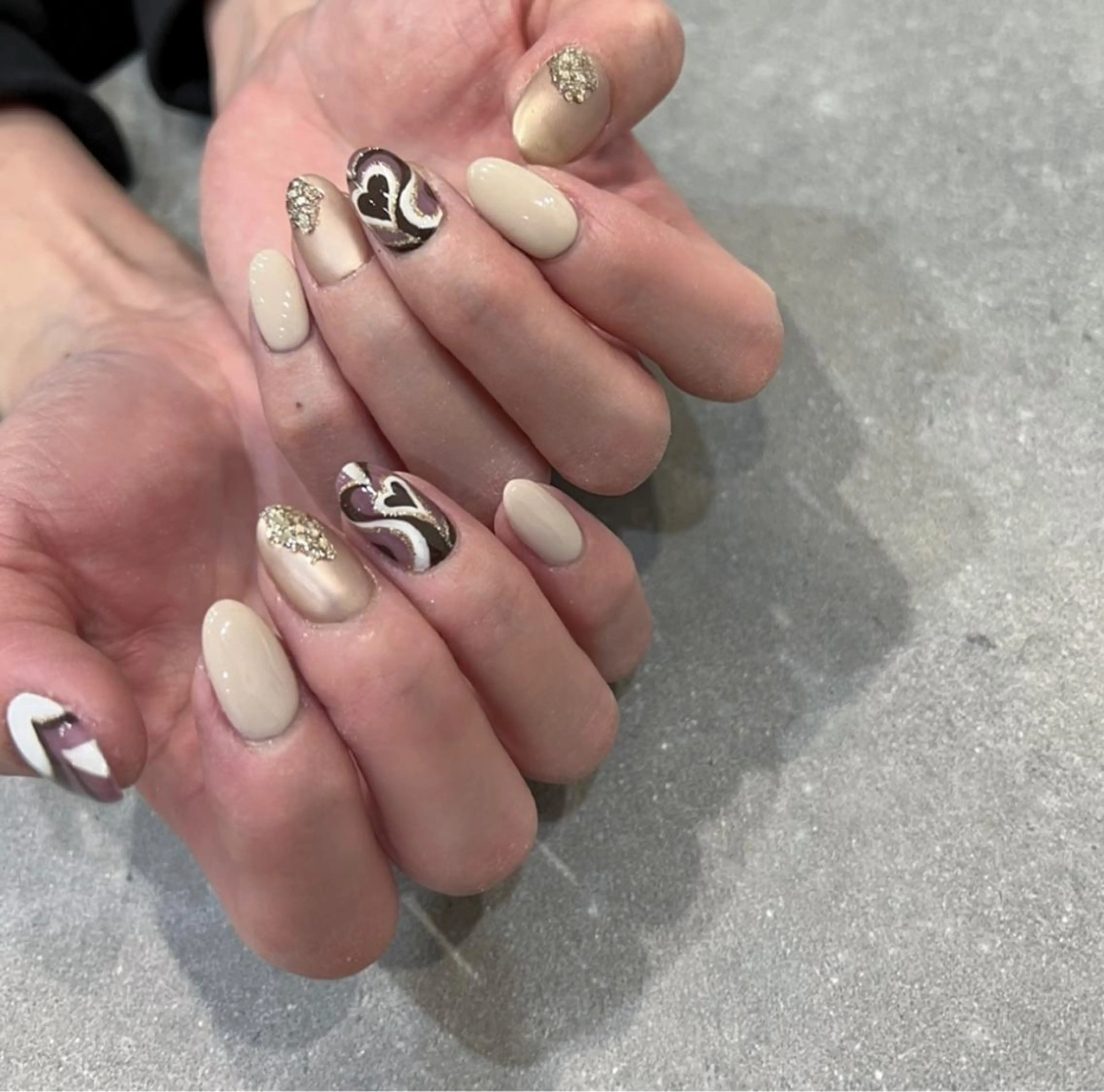 ネイル ハンドネイル private salon liu.のネイルデザイン