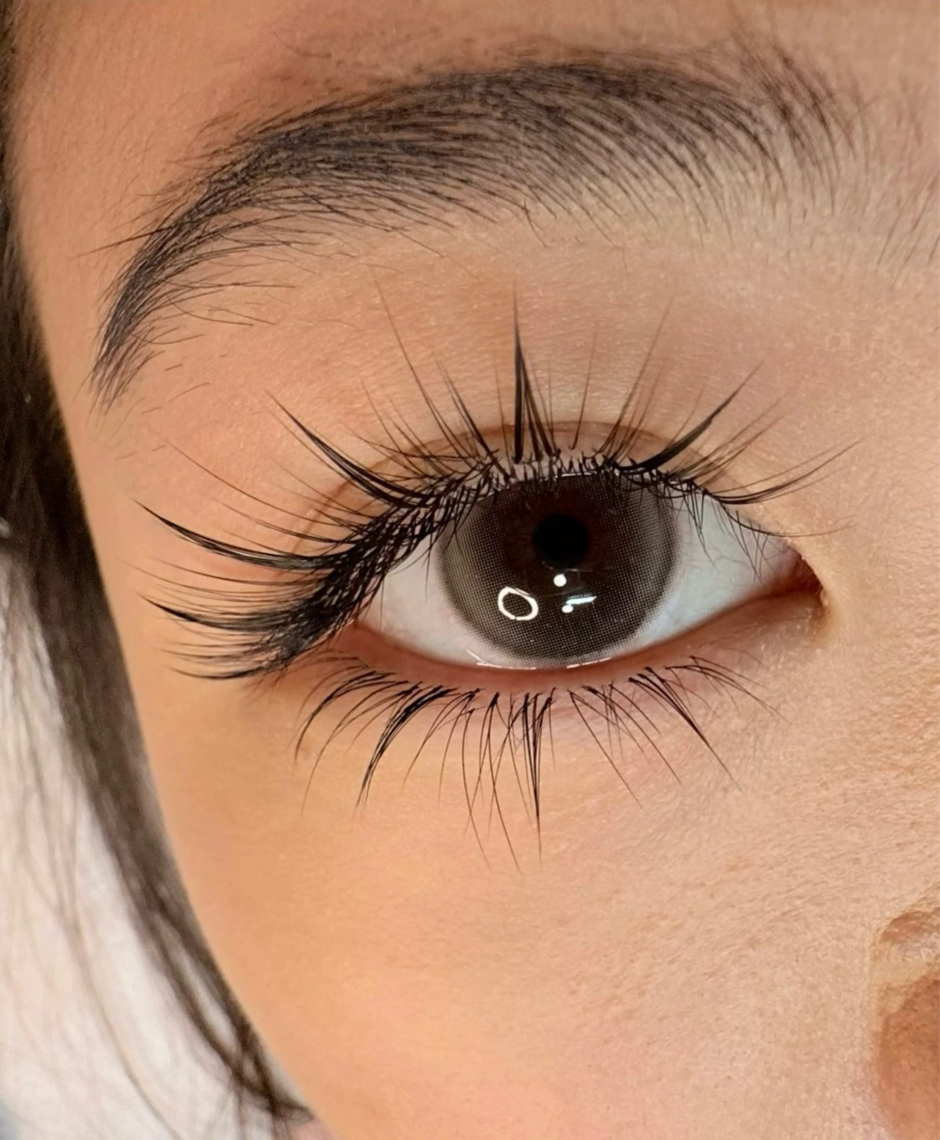 マツエク・マツパ Bカール 束感まつ毛 下まつげエクステ ワンホンマツエク マツエク パリジェンヌ マツエク専門店　玲子のマツエク・マツパデザイン