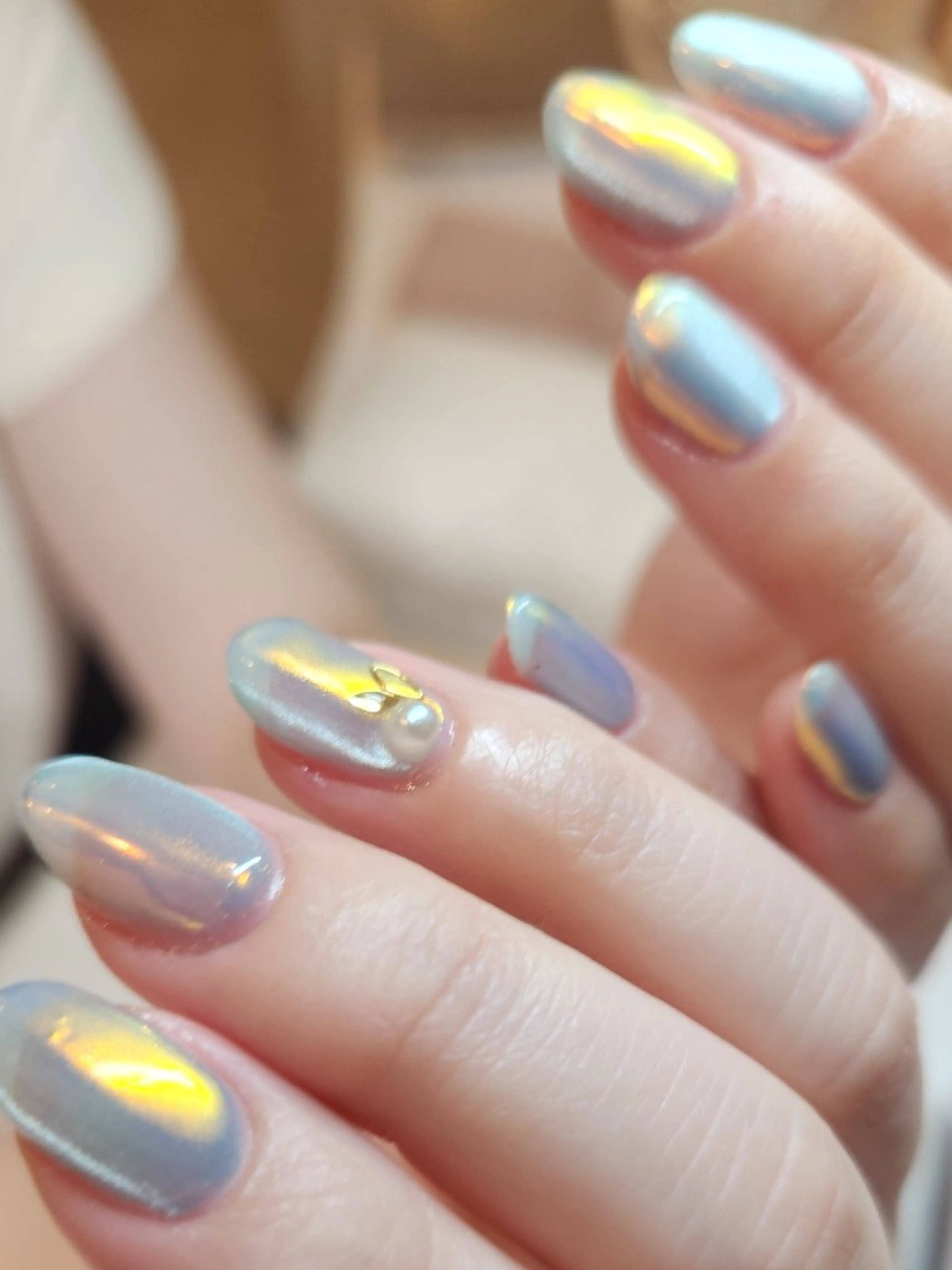 ネイル オーロラネイル Non.中目黒nail所属・NailSalon  N.中目黒のネイルデザイン