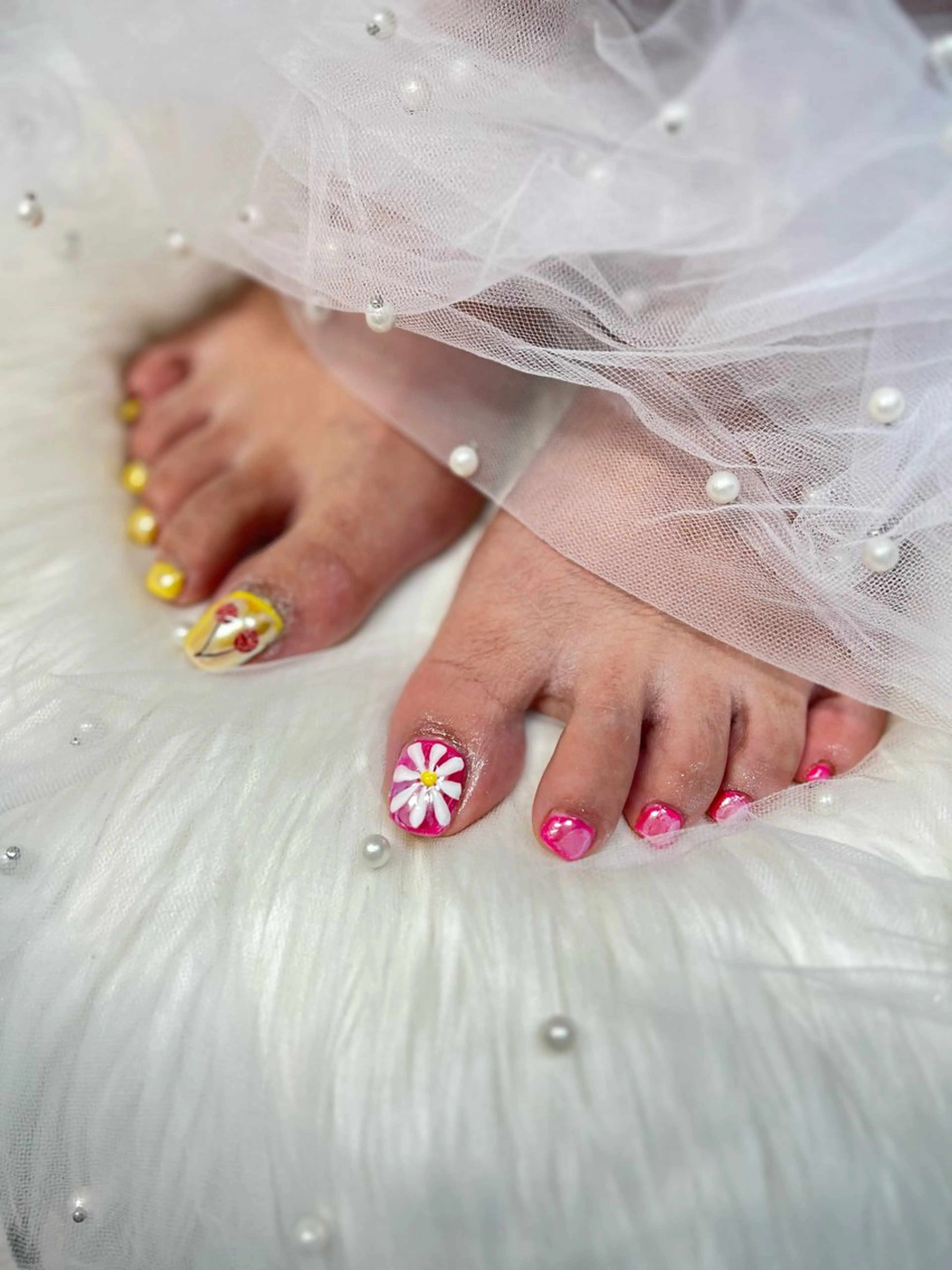 ［フット］デザインネイルの写真