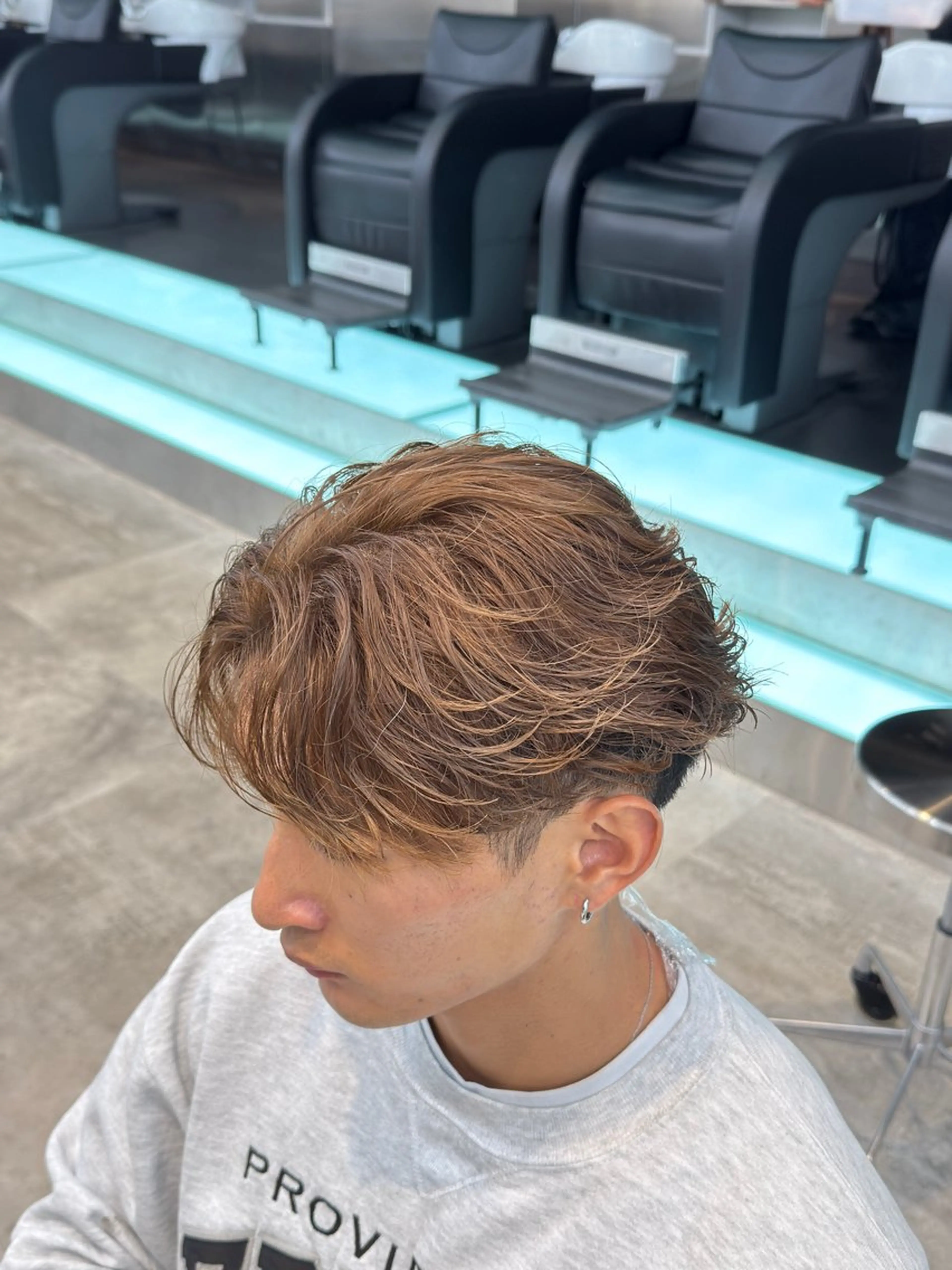 ショート カラー パーマ カット ヘアカラー パーマ fifth 児玉達哉 当日予約🙆のヘアスタイル