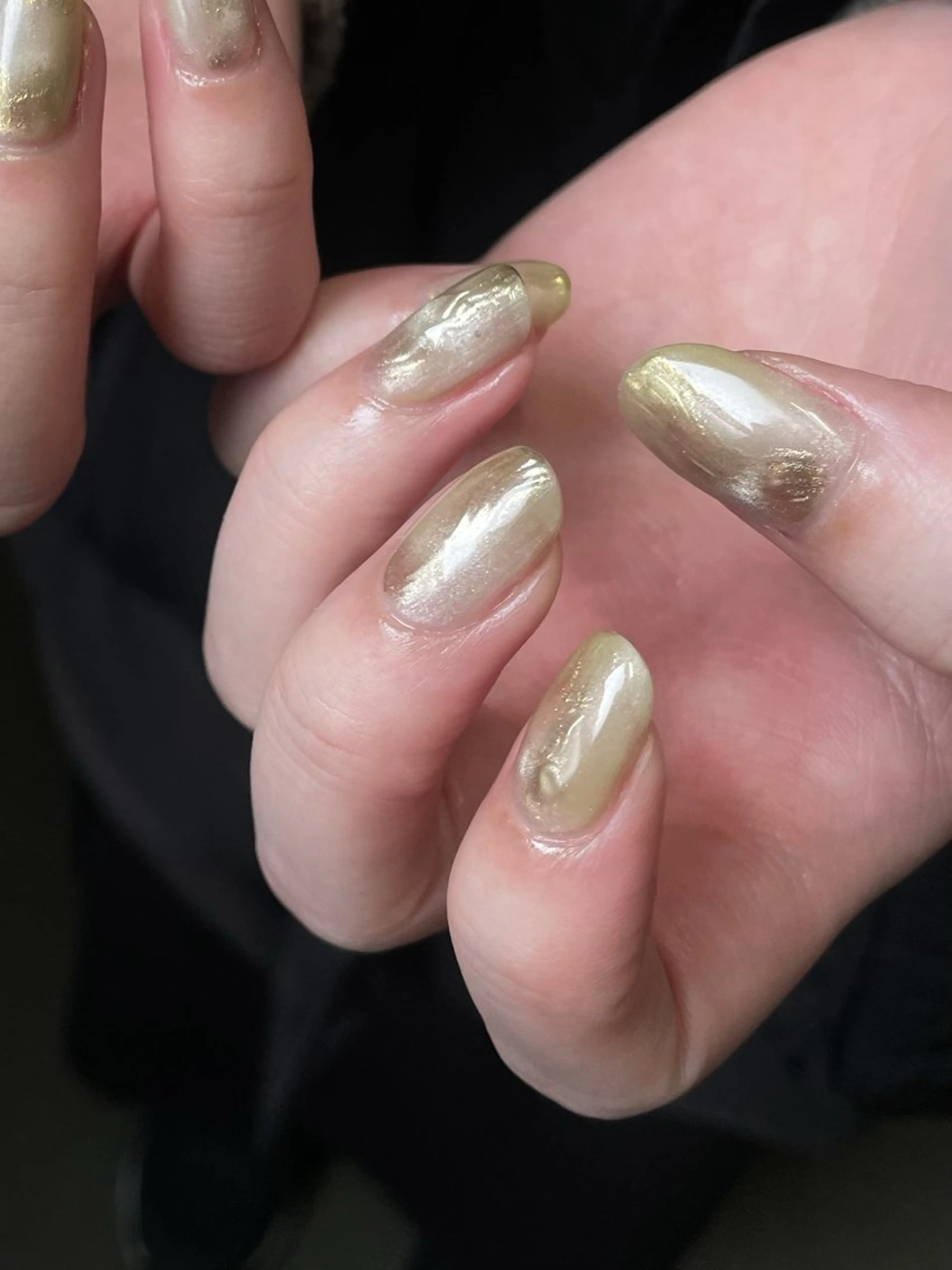 ネイル ニュアンスネイル 春ネイル ハンドネイル F room 表参道のネイルデザイン