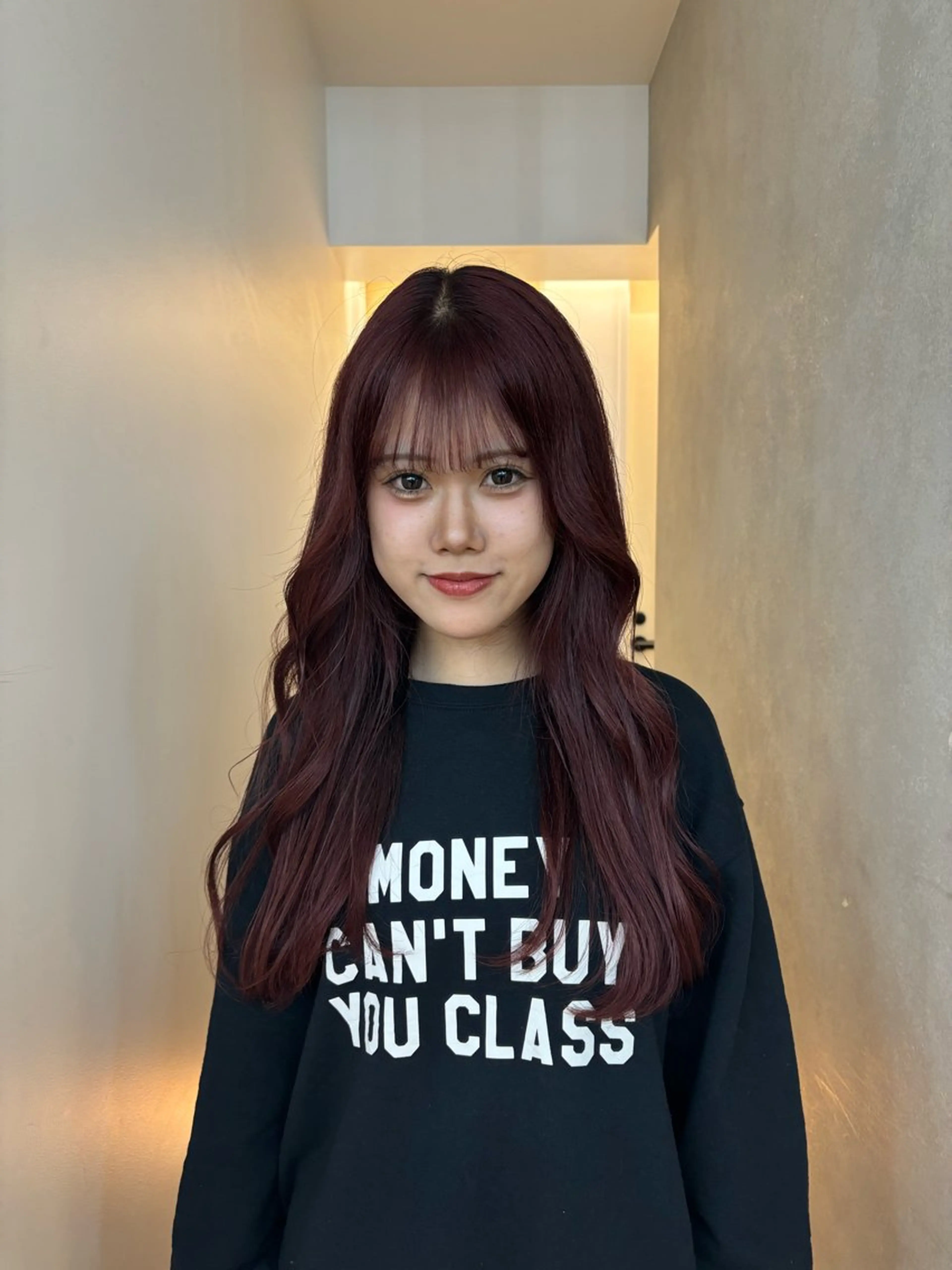 ロング カラー ヘアカラー トリートメント ガーリーネイル hiroka🩰🎀のネイルデザイン