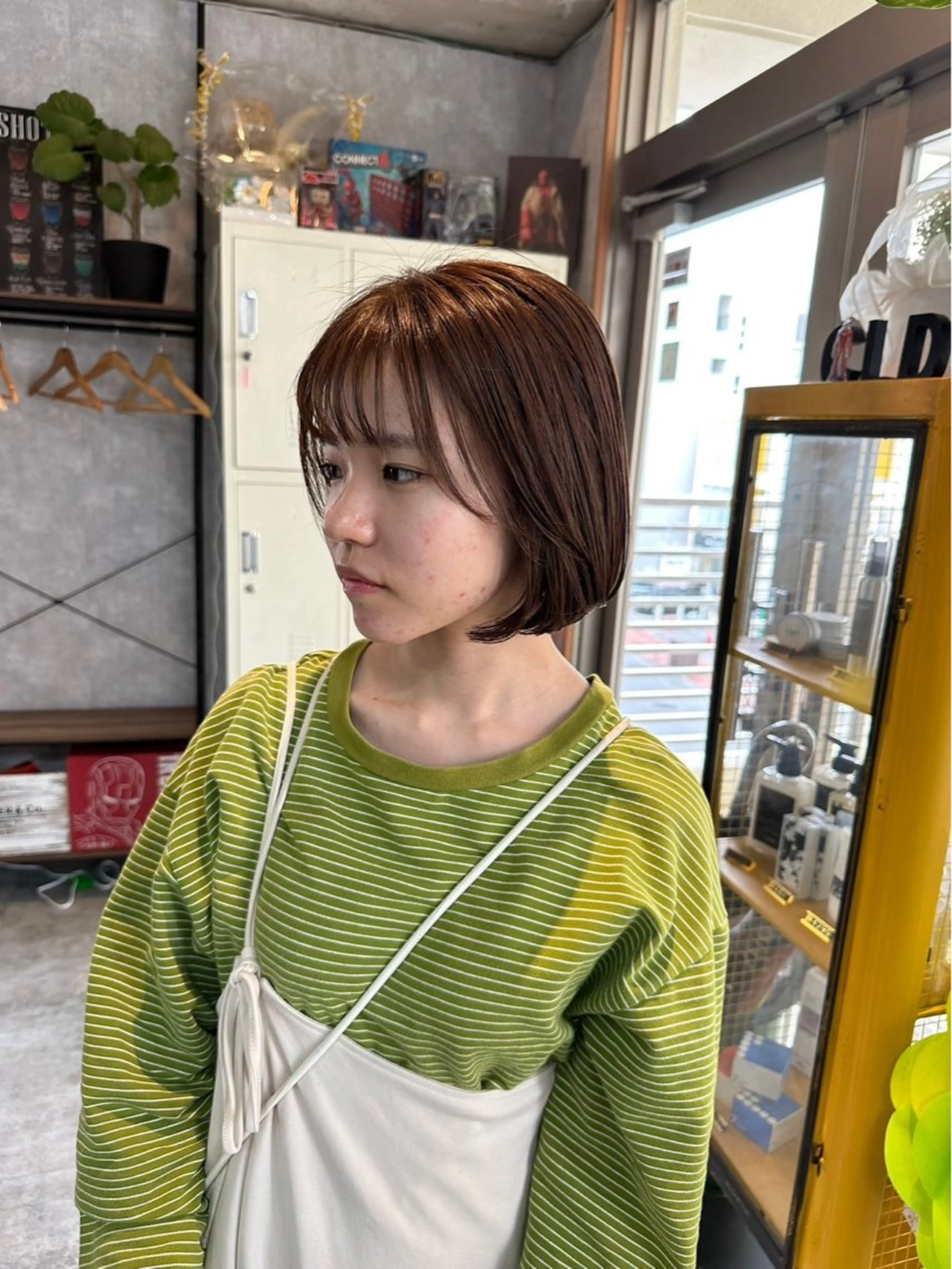 ショート カラー C'LD Hair Produce【シールドヘアープロデュース】所属・シールドヘアー/那覇 /縮毛矯正/ブリーチのヘアスタイル