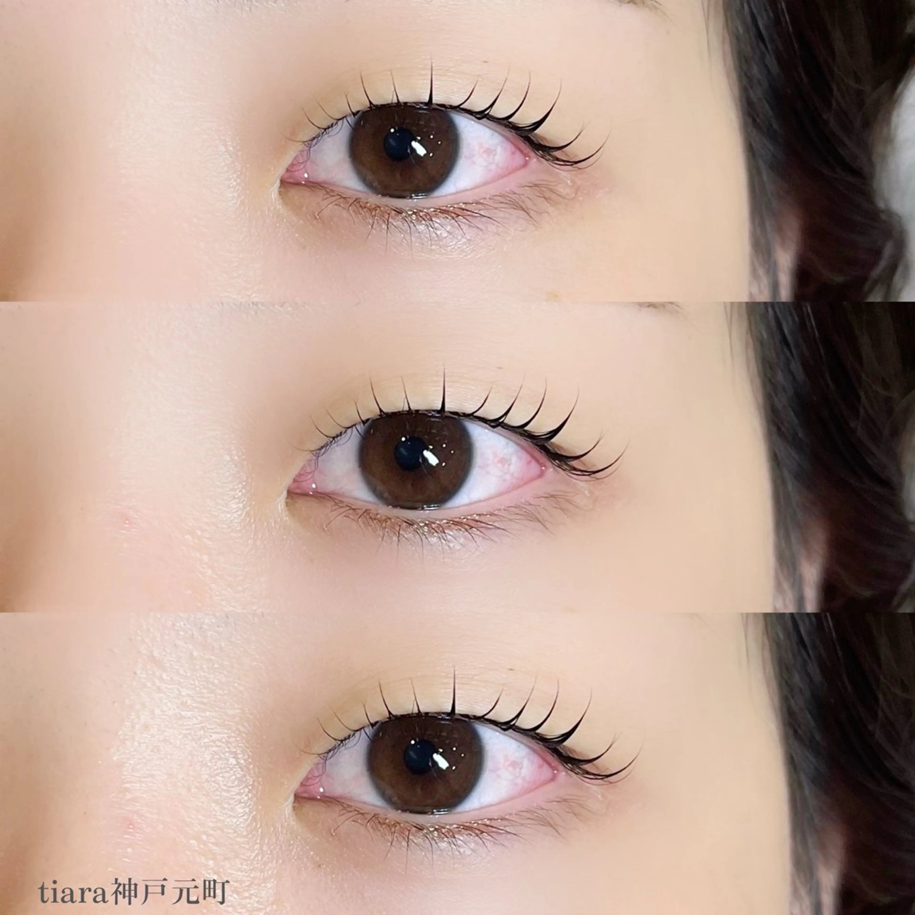 マツエク・マツパ ナチュラル 一重×まつ毛パーマ Arona所属・Arona / mizukiのマツエク・マツパデザイン