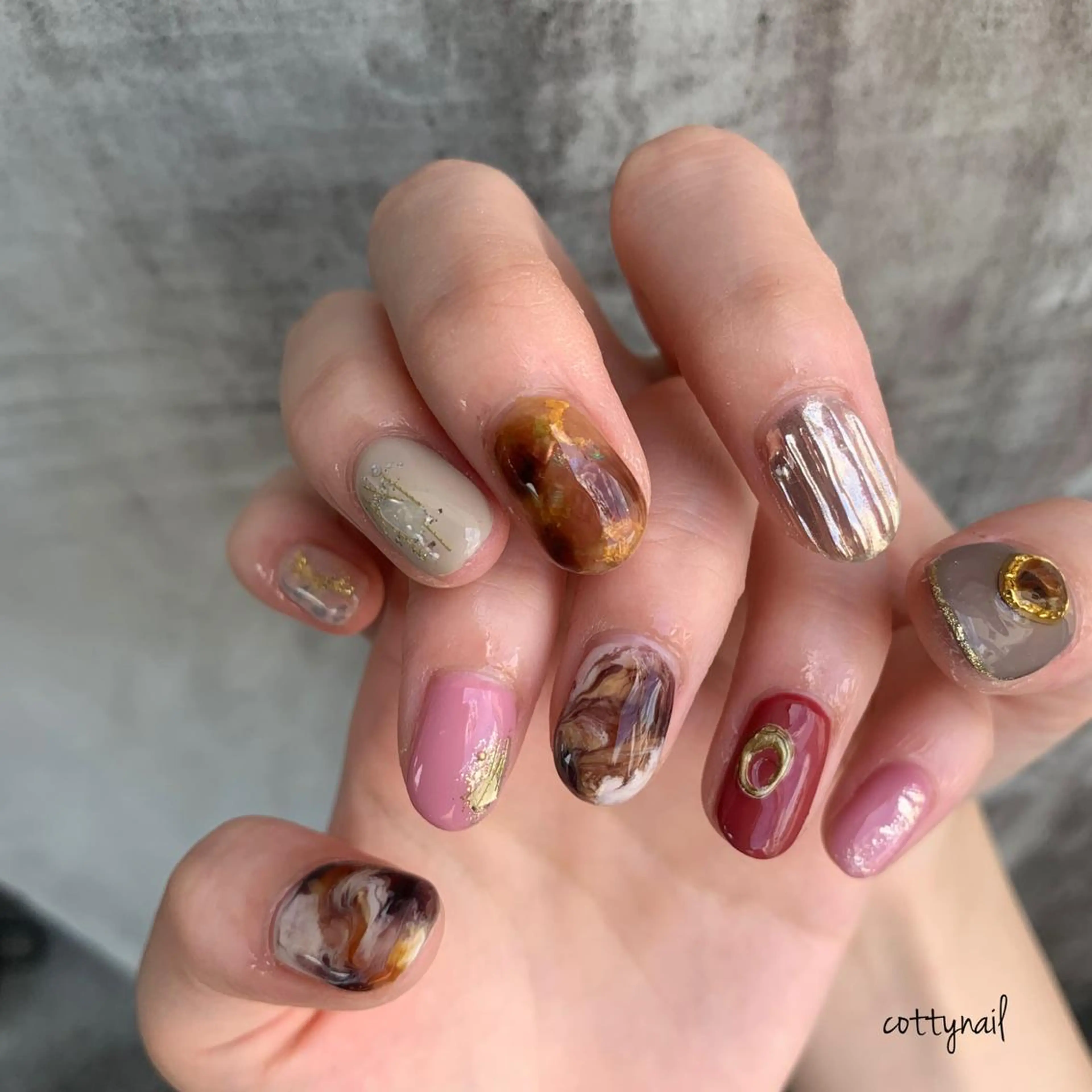 ネイル ジェルネイル ニュアンスネイル cottynail -miki-のその他イメージ