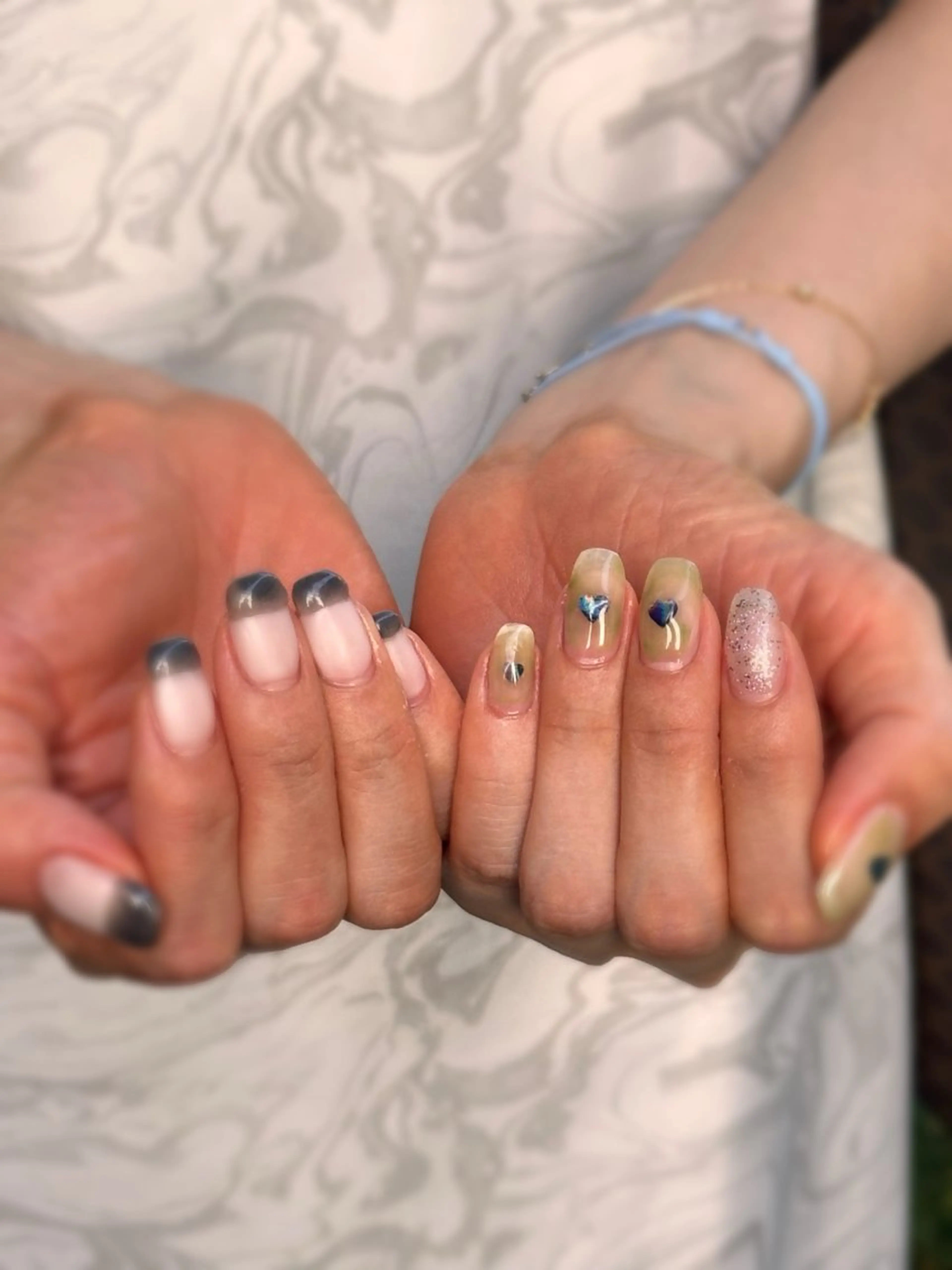 ネイル アートネイル 持ち込み ニュアンスネイル ハンドネイル つめピリカ所属・つめピリカ きさらのネイルデザイン