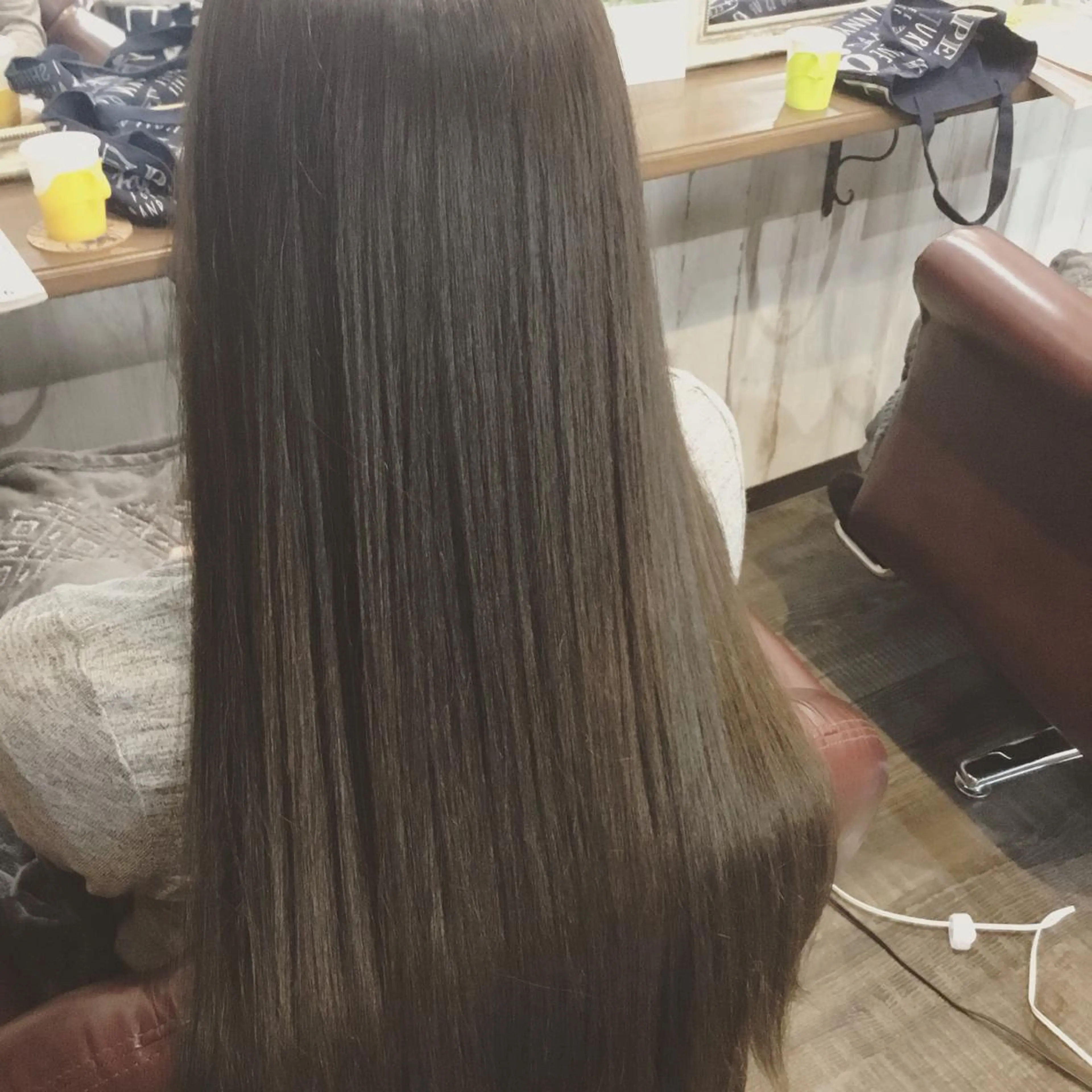 縮毛矯正 (ハイブリッドストレート)&トリートメントの写真