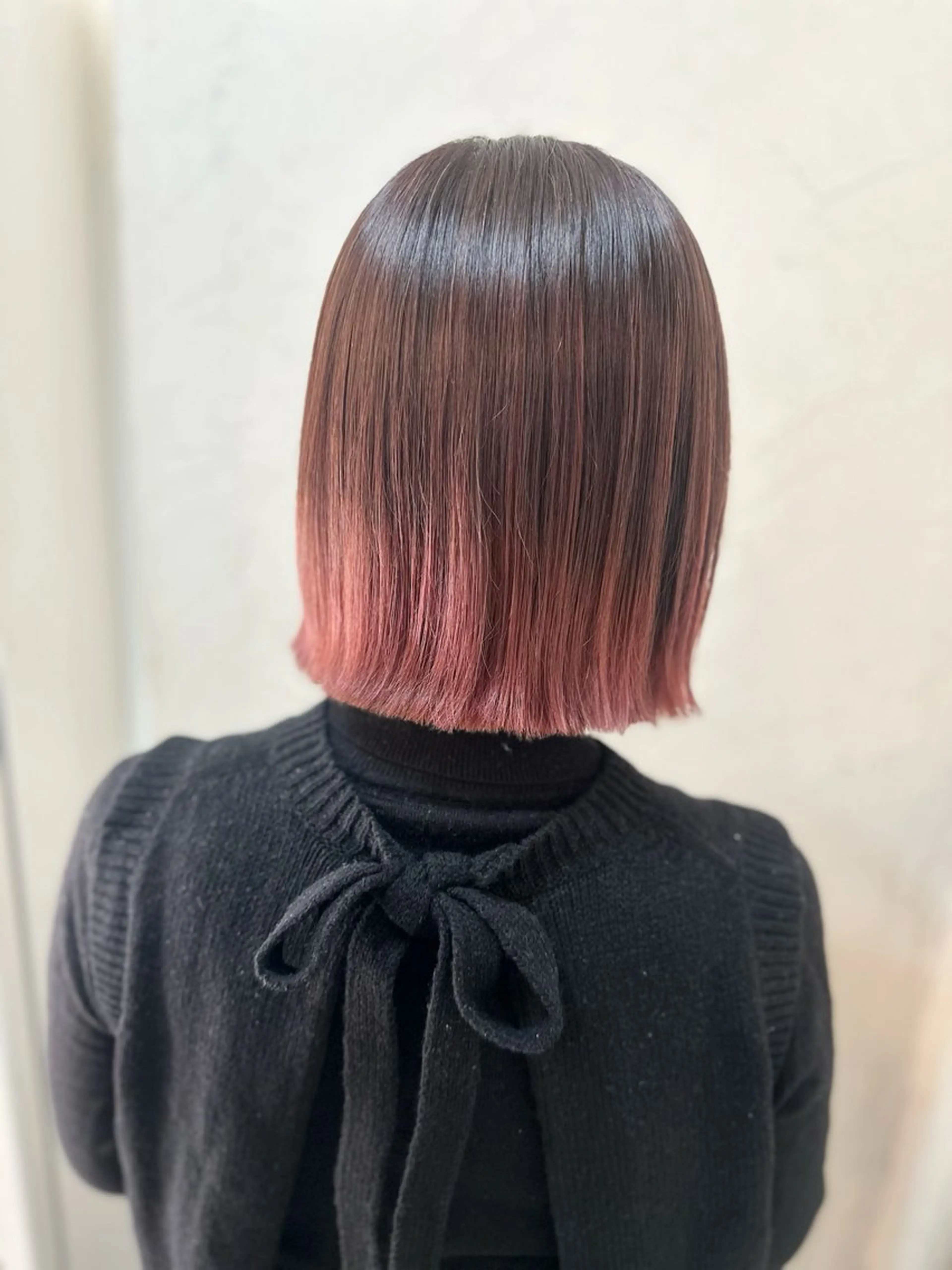 ミディアム カラー 高柳 麻美のヘアスタイル