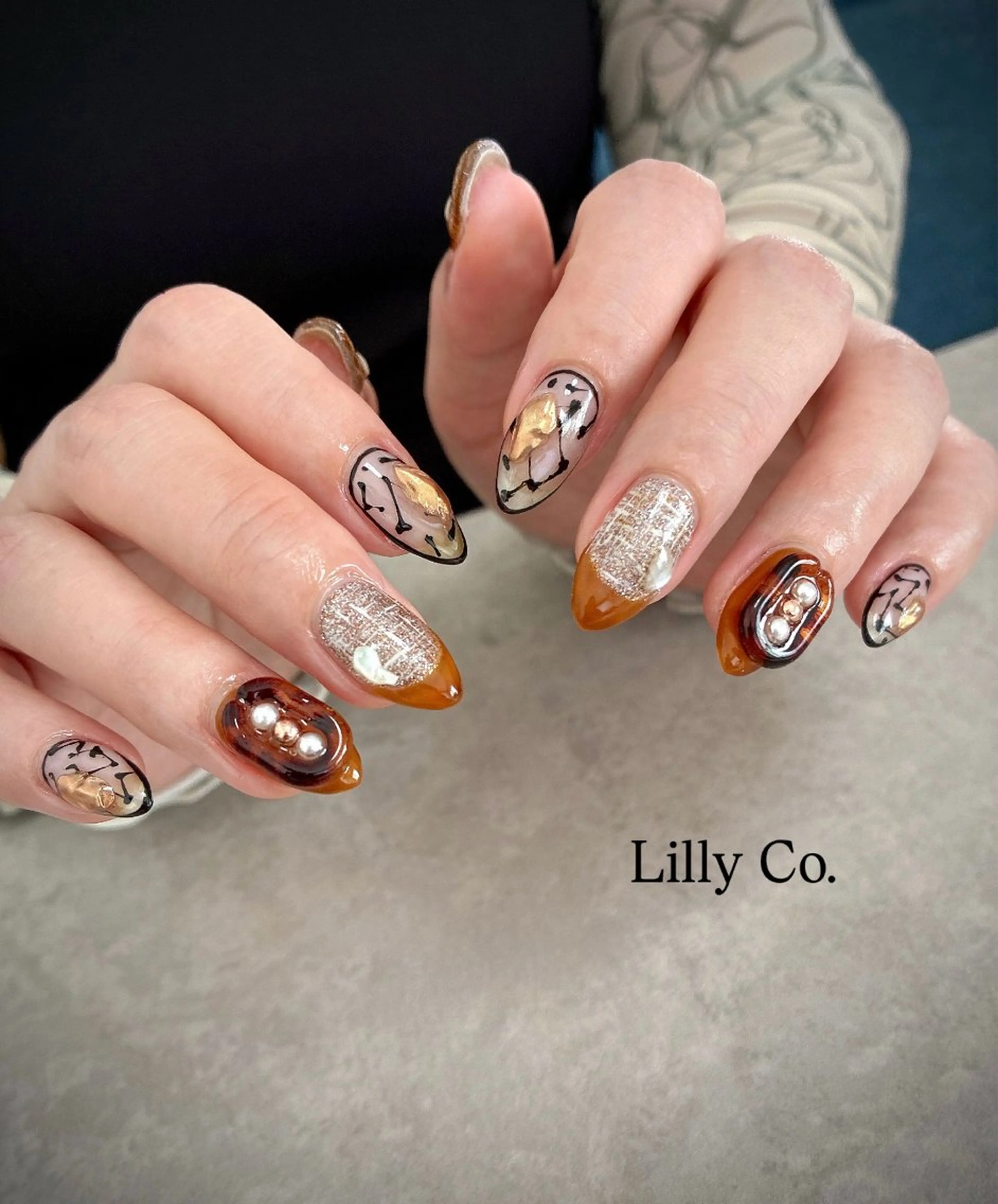 ネイル ハンドネイル ハンドケア Lilly Co.のネイルデザイン